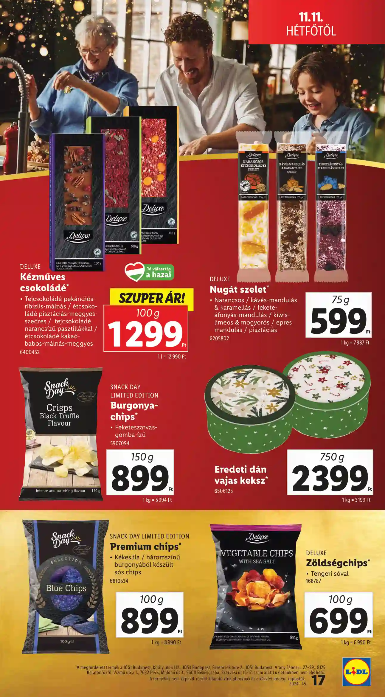 Lidl akciós újság 46. hét (Érvényes 11.11-től) (9 oldal)