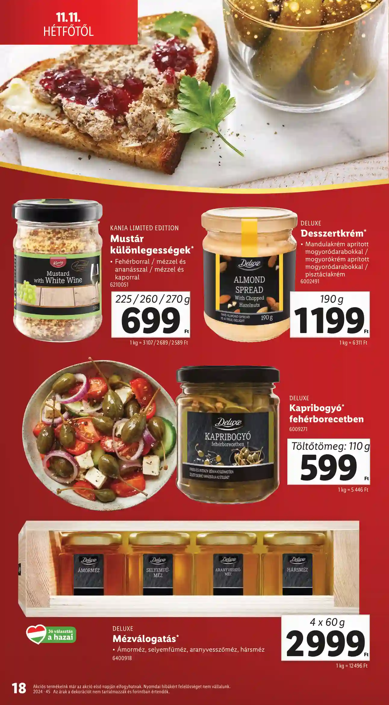 Lidl akciós újság 46. hét (Érvényes 11.11-től) (10 oldal)