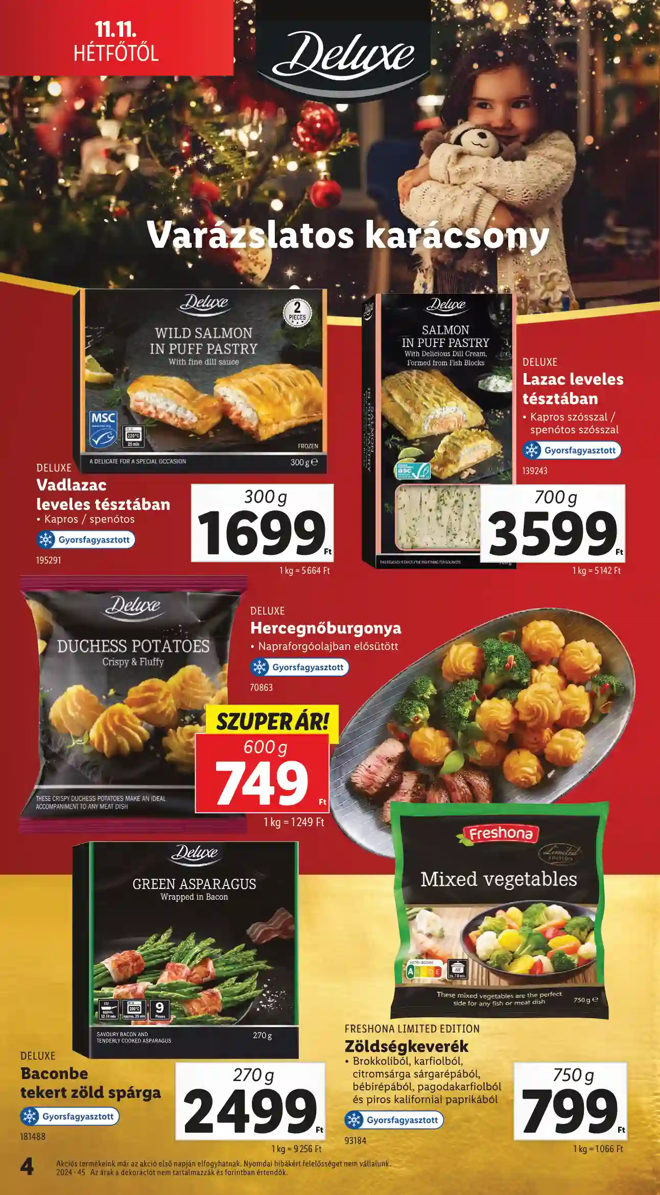 Lidl akciós újság 46. hét (Érvényes 11.11-től) (16 oldal)