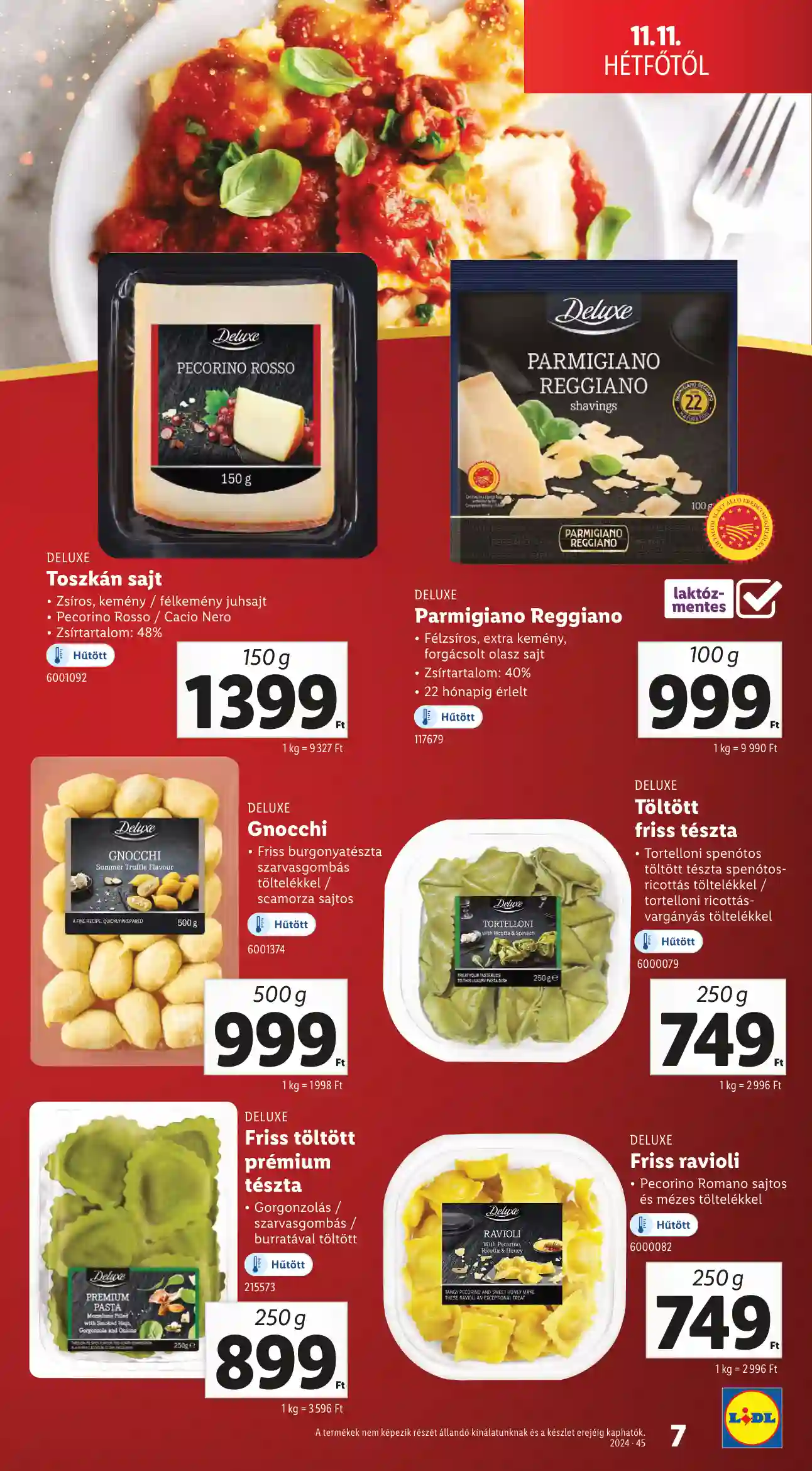 Lidl akciós újság 46. hét (Érvényes 11.11-től) (19 oldal)