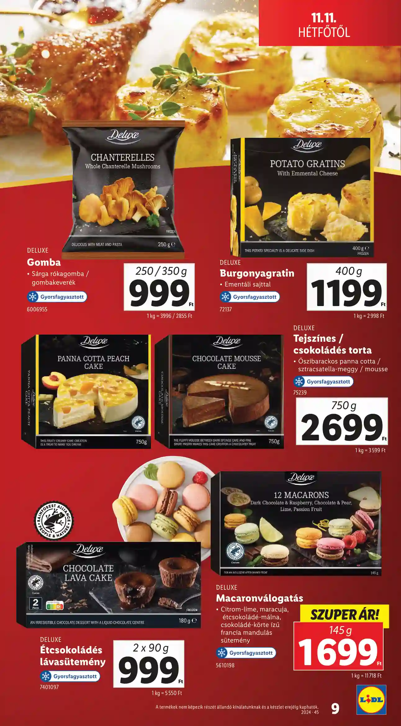 Lidl akciós újság 46. hét (Érvényes 11.11-től) (21 oldal)