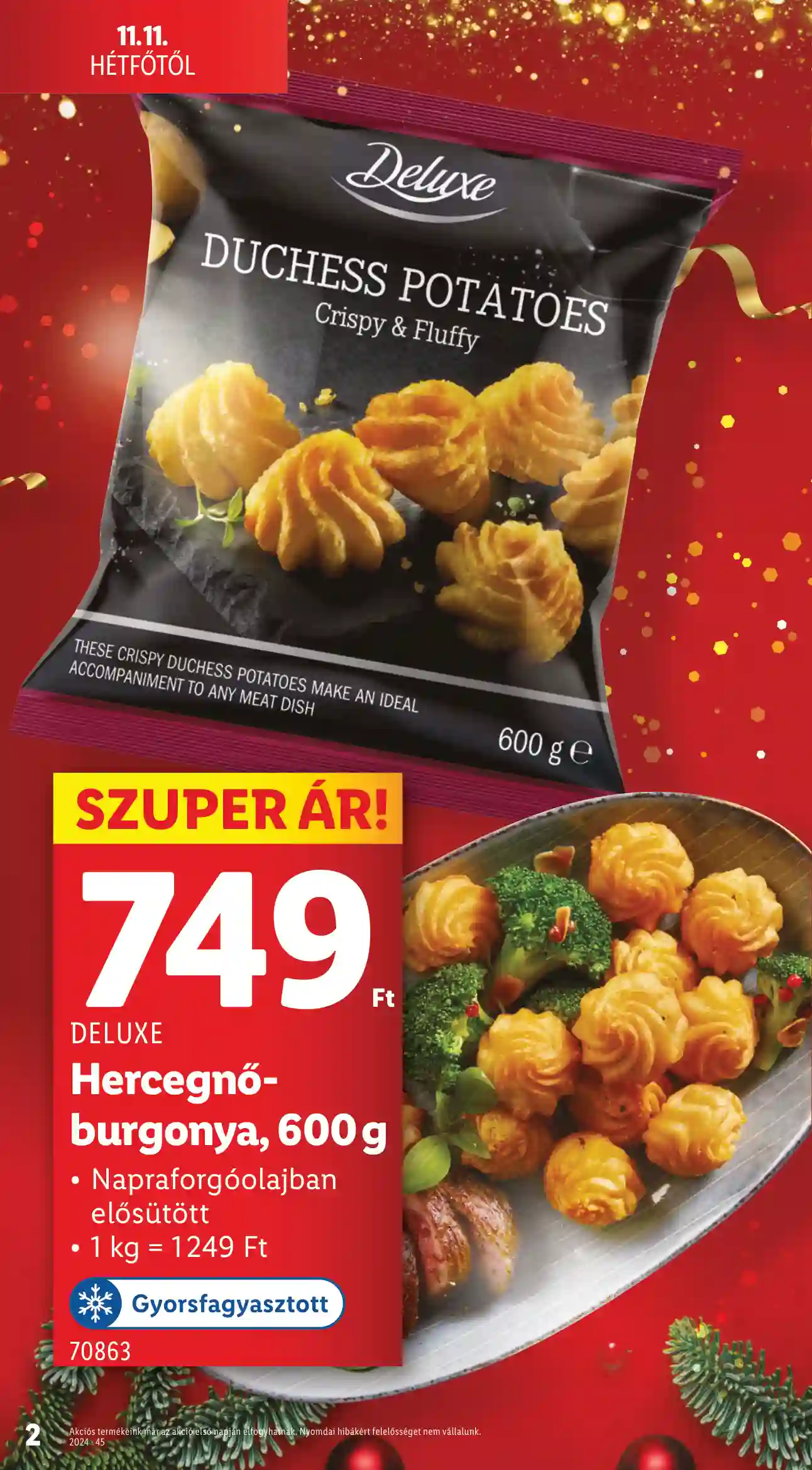 Lidl akciós újság 46. hét (Érvényes 11.11-től) (2 oldal)