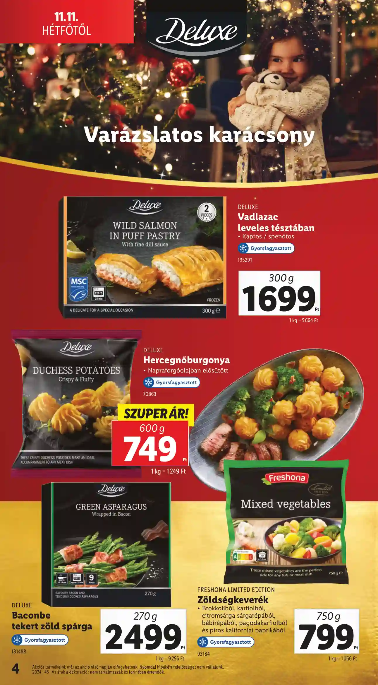 Lidl akciós újság 46. hét (Érvényes 11.11-től) (16 oldal)