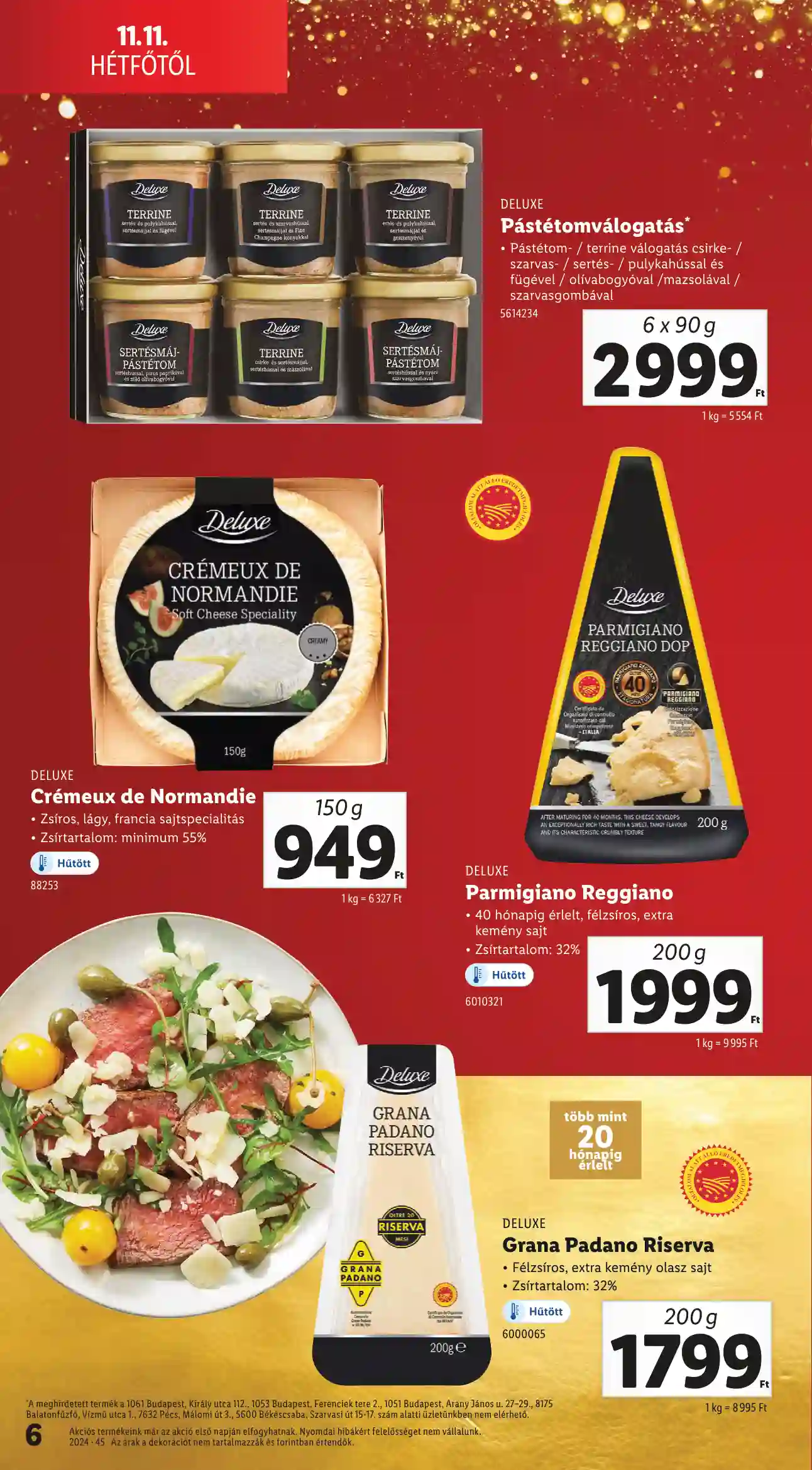Lidl akciós újság 46. hét (Érvényes 11.11-től) (18 oldal)