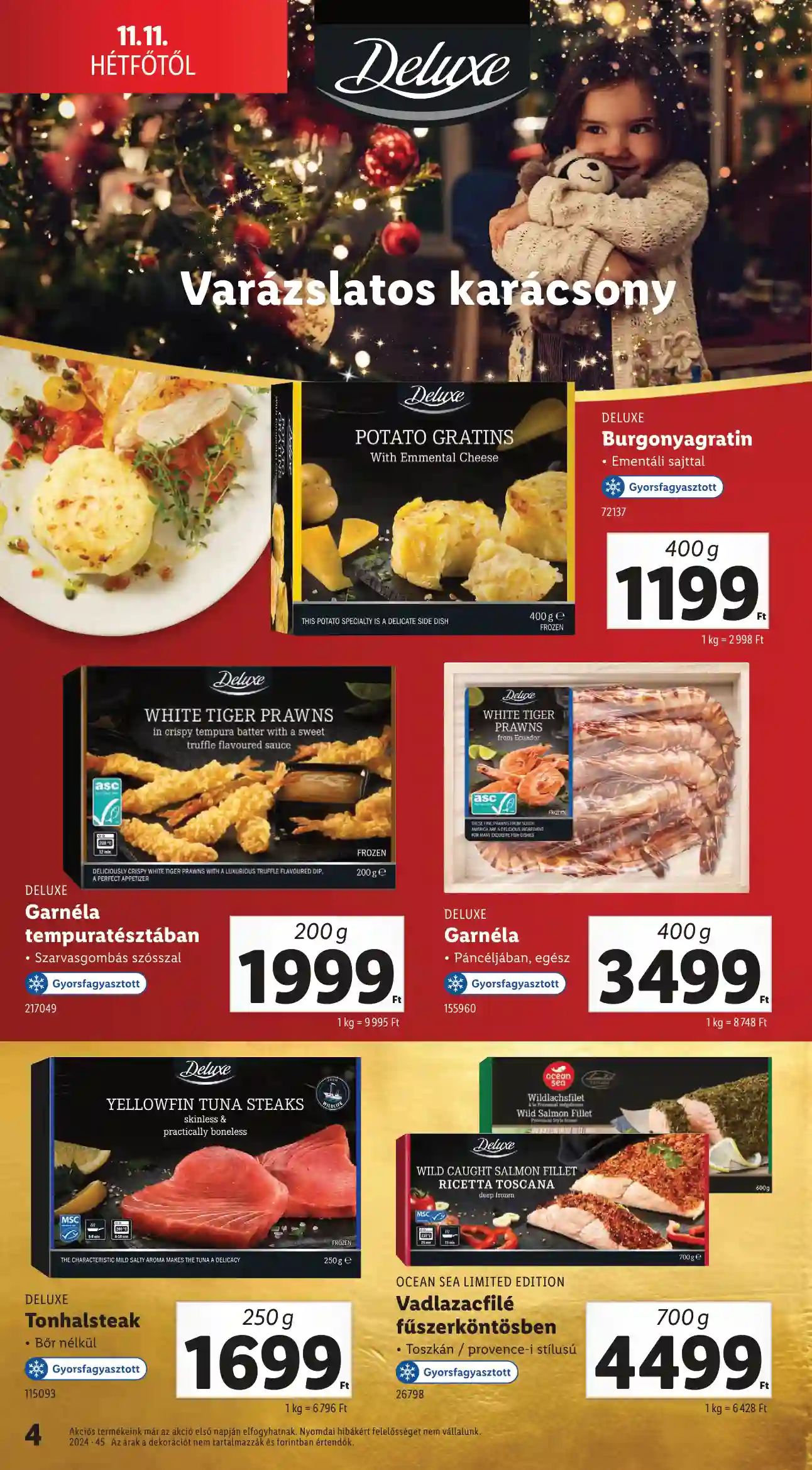 Lidl akciós újság 46. hét (Érvényes 11.11-től) (10 oldal)