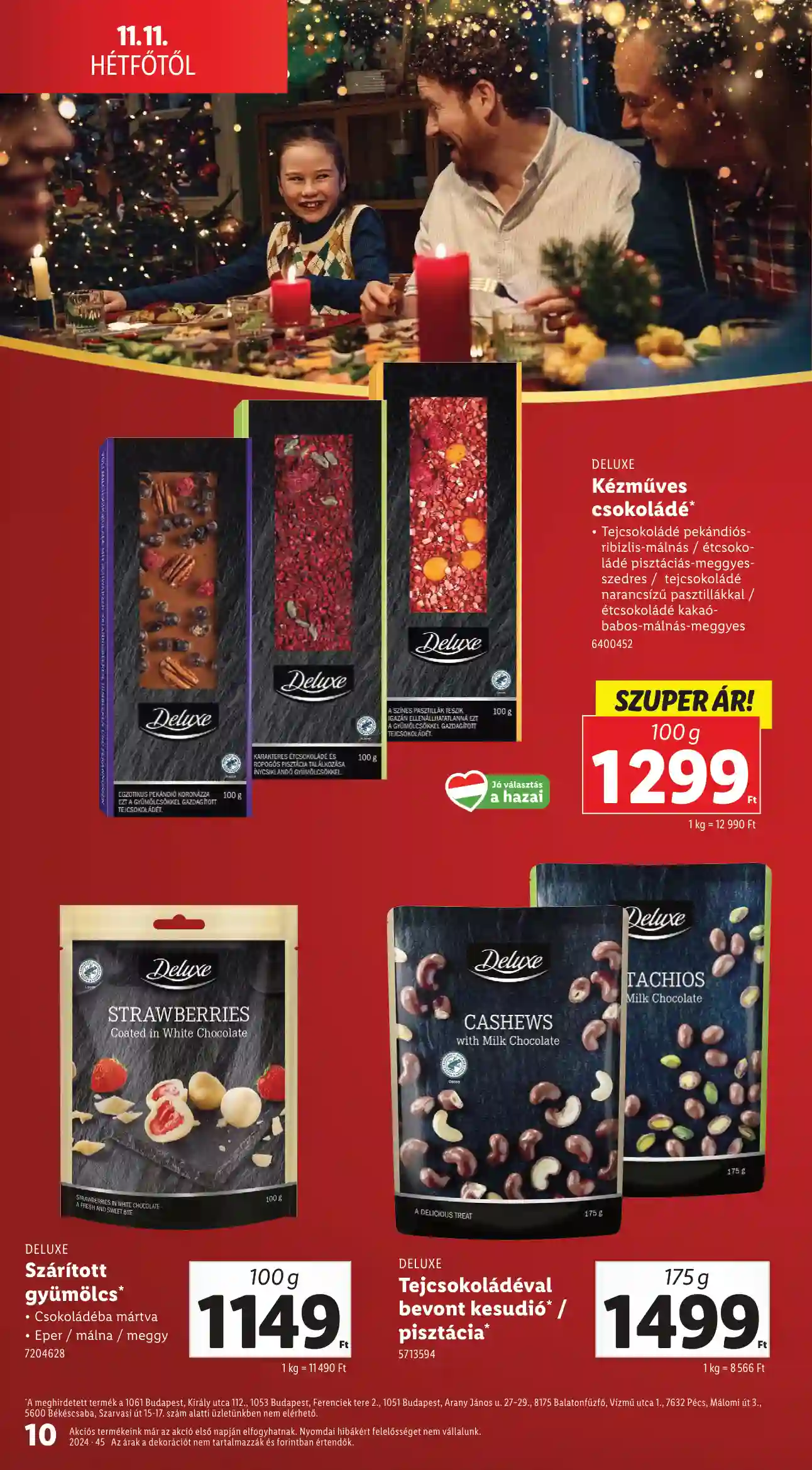 Lidl akciós újság 46. hét (Érvényes 11.11-től) (16 oldal)