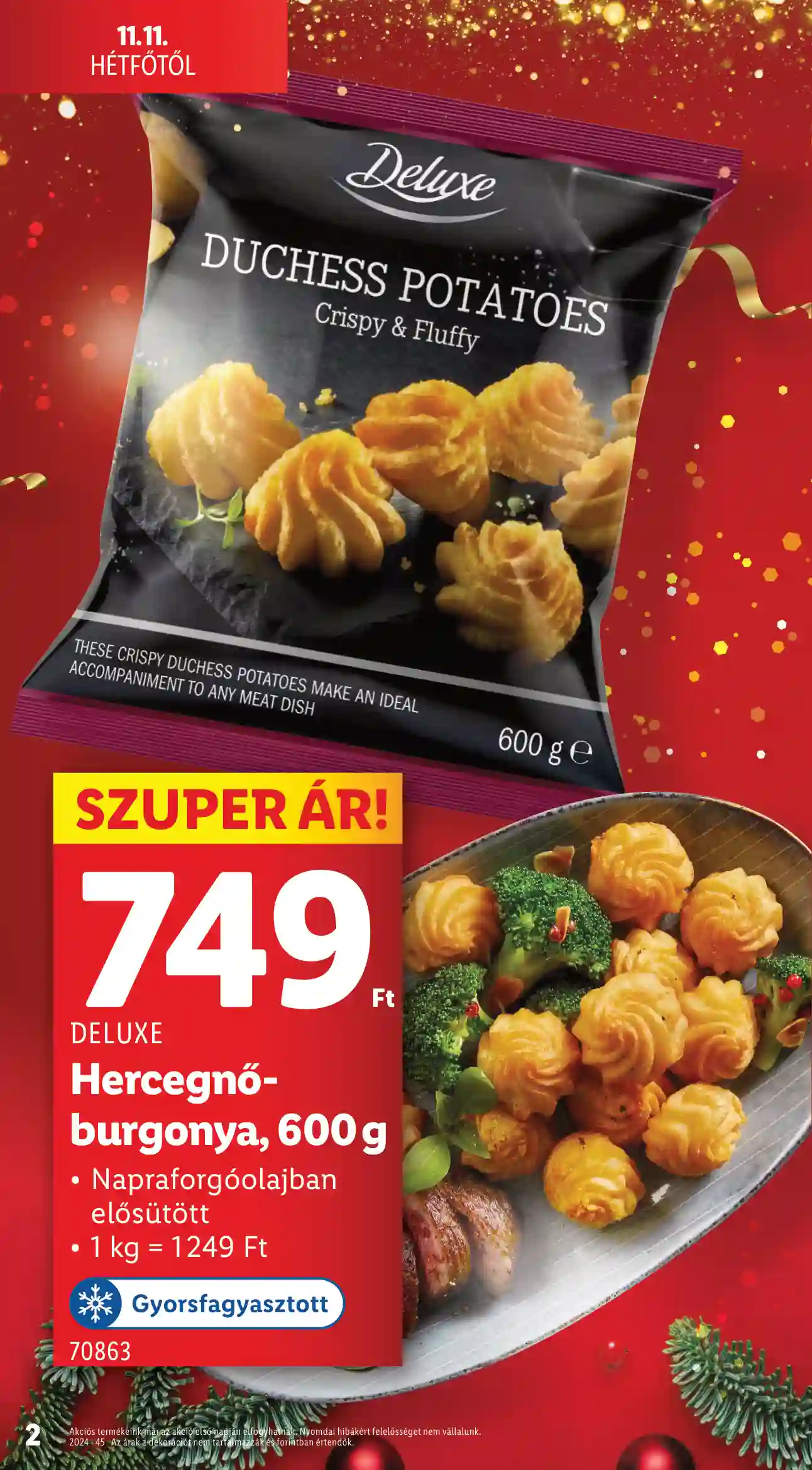 Lidl akciós újság 46. hét (Érvényes 11.11-től) (2 oldal)
