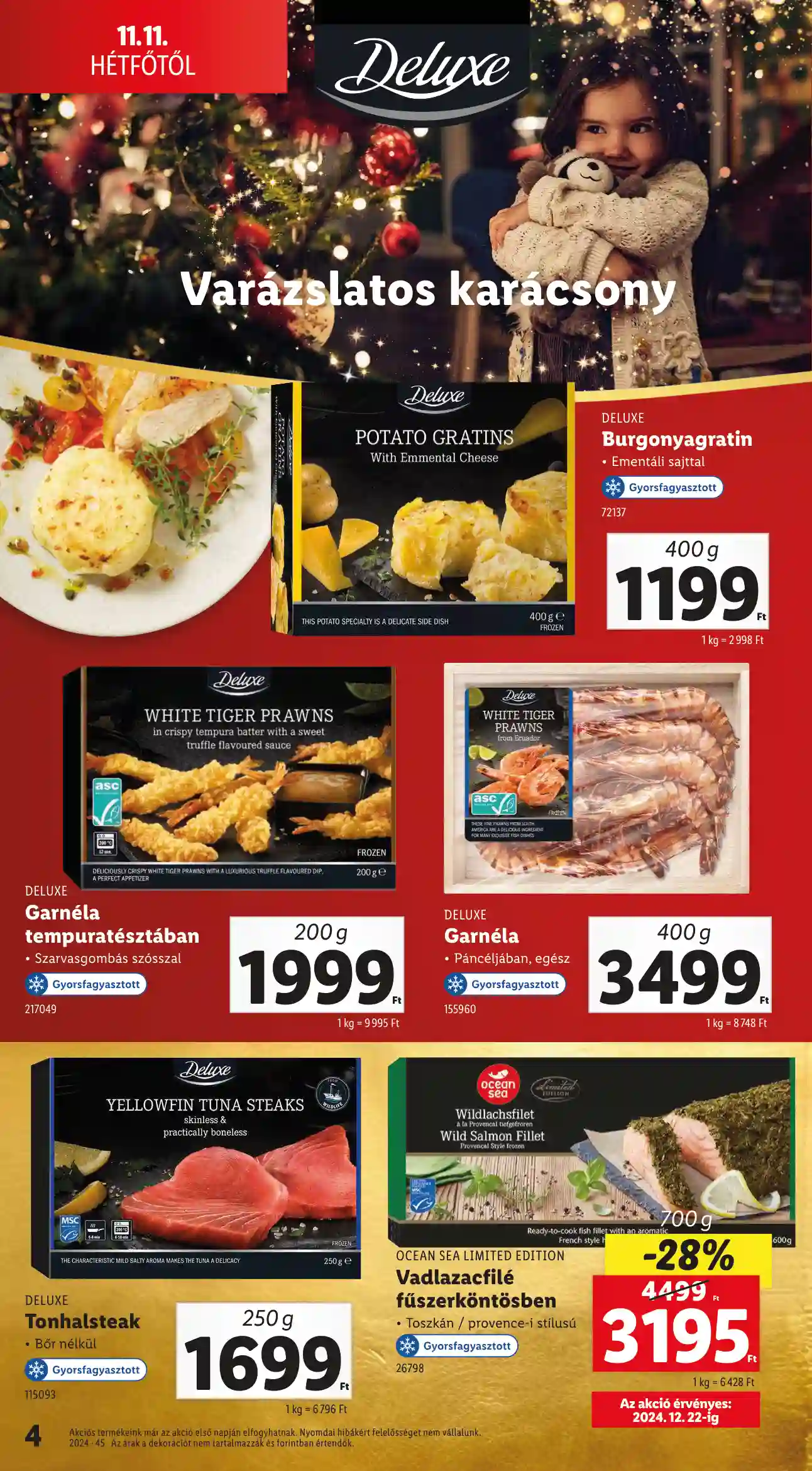 Lidl akciós újság 46. hét (Érvényes 11.11-től) (10 oldal)