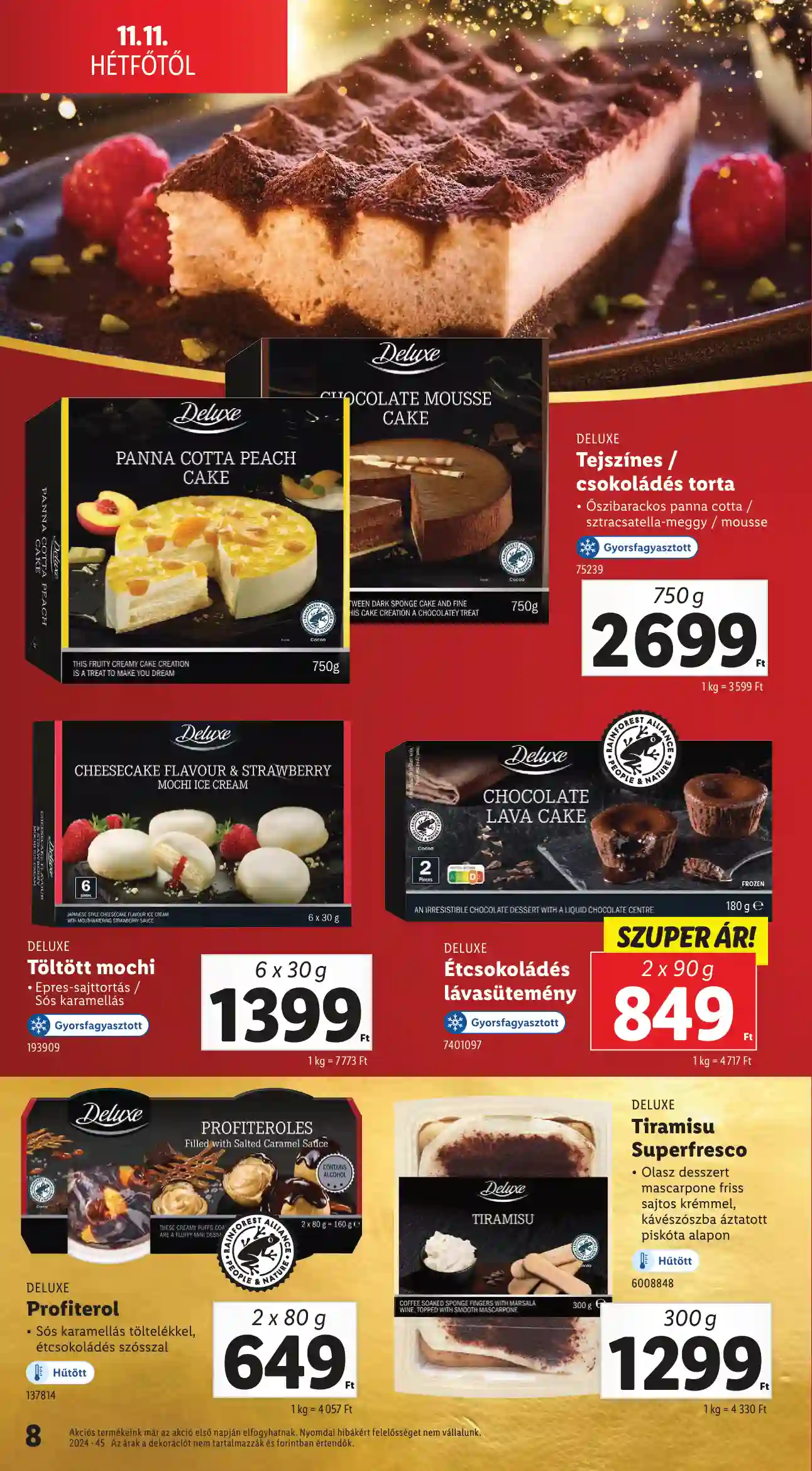 Lidl akciós újság 46. hét (Érvényes 11.11-től) (14 oldal)