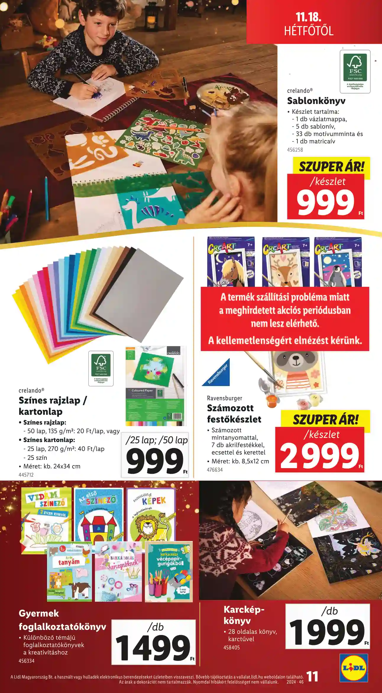 Lidl akciós újság 46. hét (Érvényes 11.14-től) (3 oldal)