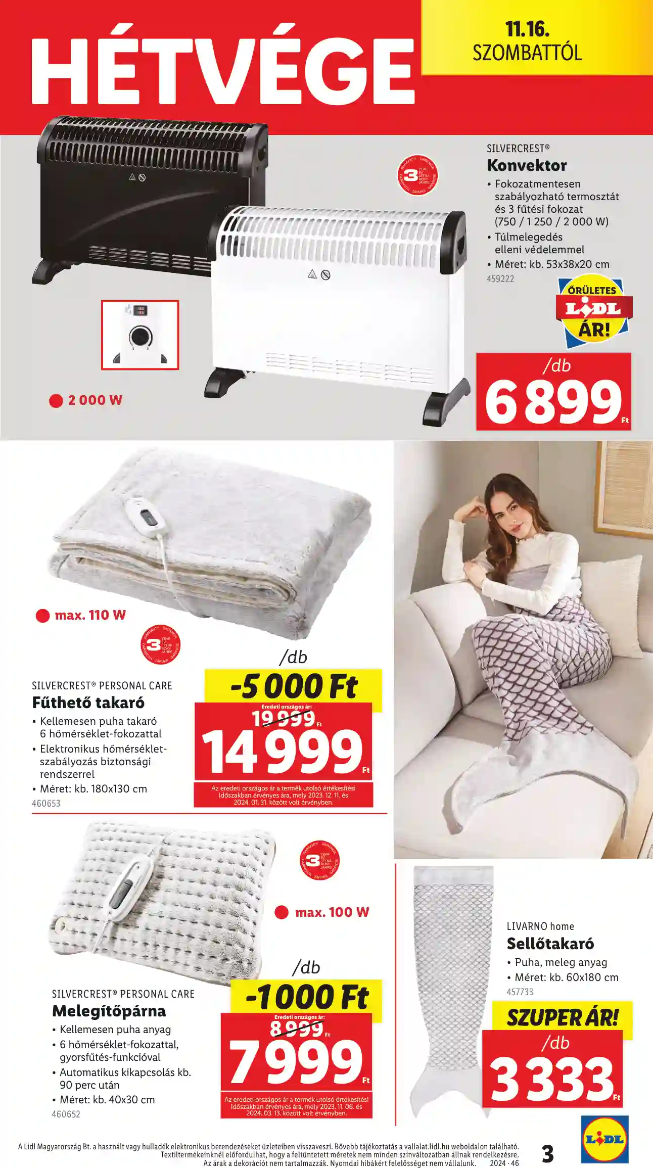 Lidl akciós újság 46. hét (Érvényes 11.14-től) (6 oldal)