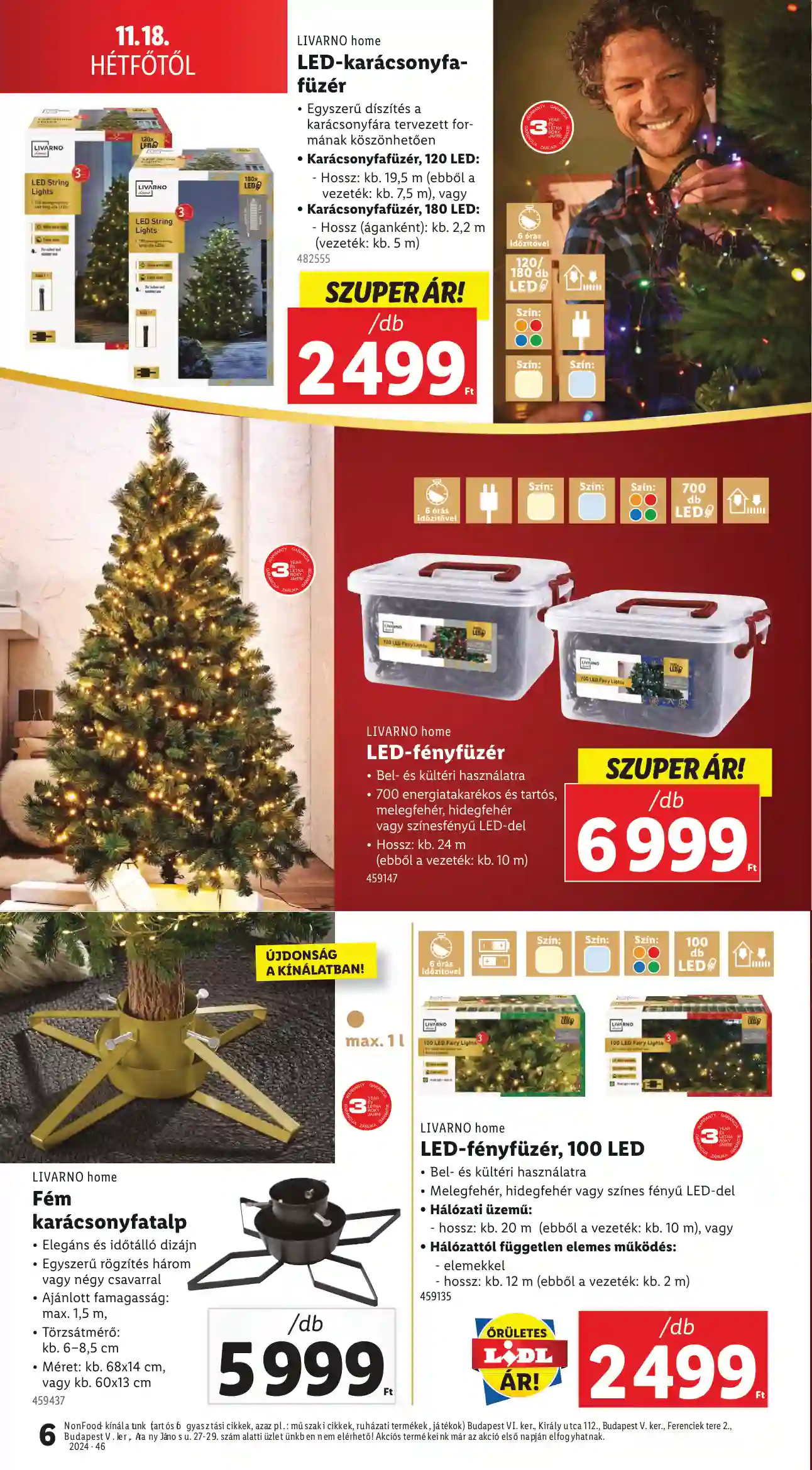 Lidl akciós újság 46. hét (Érvényes 11.14-től) (9 oldal)