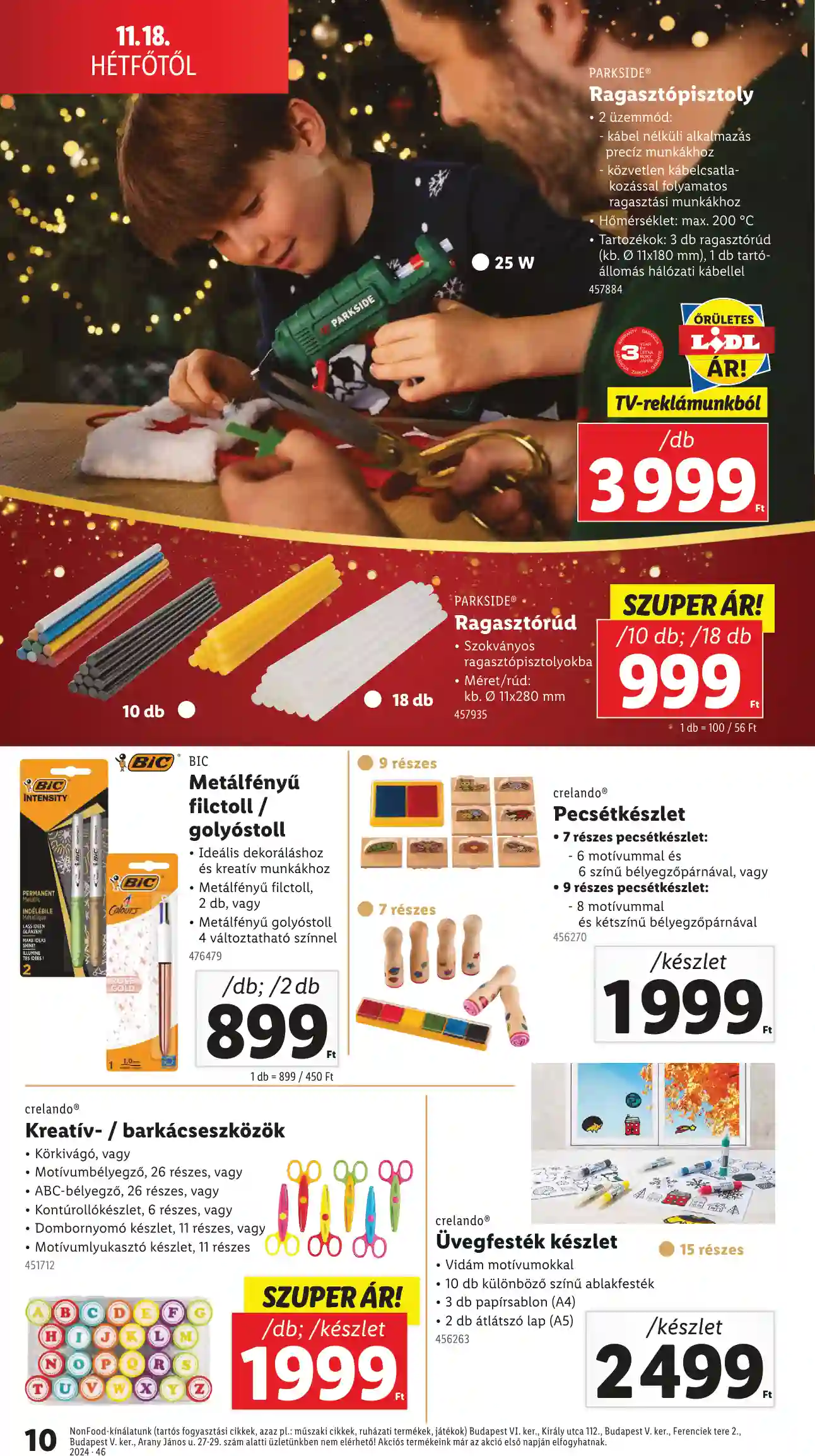 Lidl akciós újság 46. hét (Érvényes 11.14-től) (13 oldal)