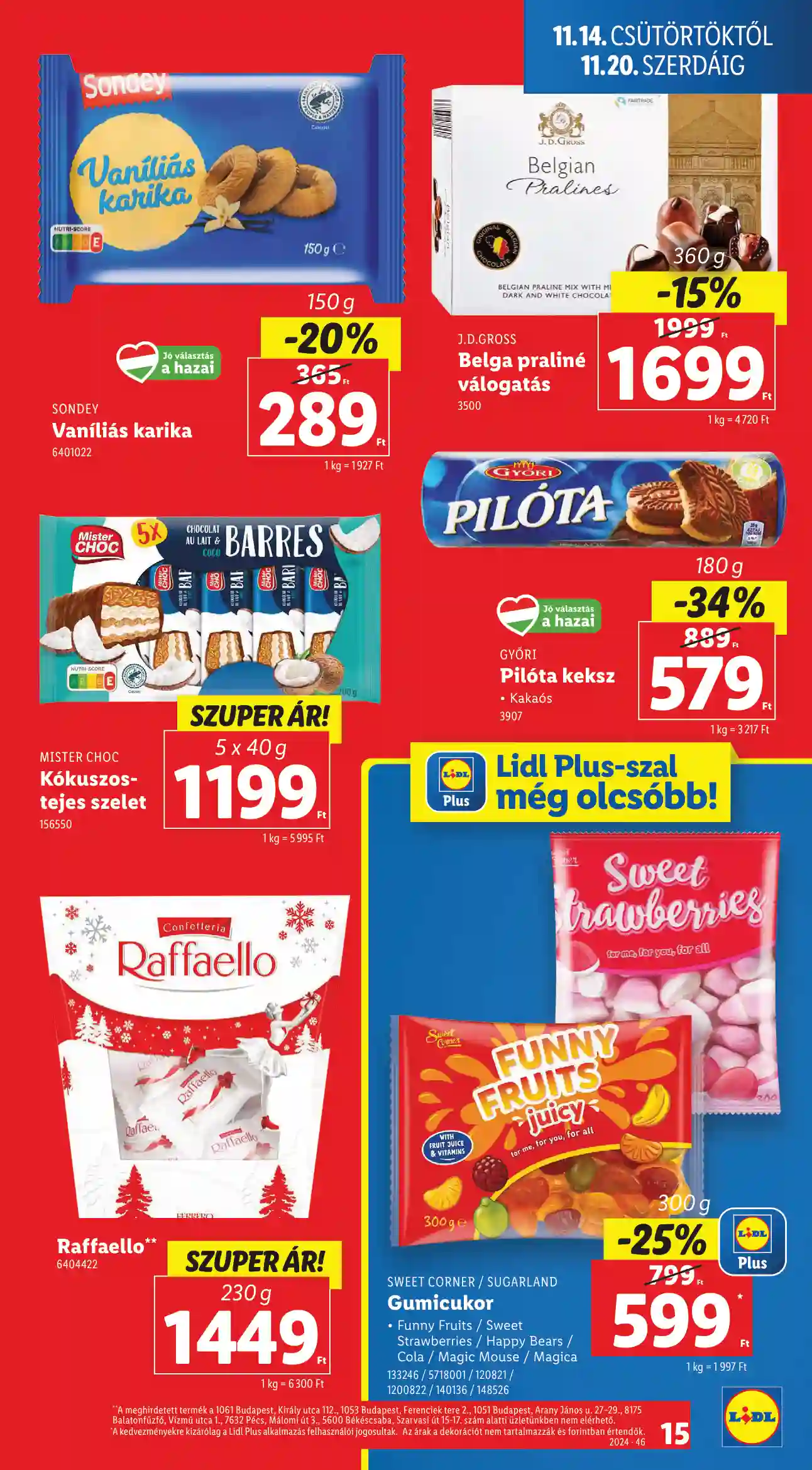 Lidl akciós újság 46. hét (Érvényes 11.14-től) (7 oldal)