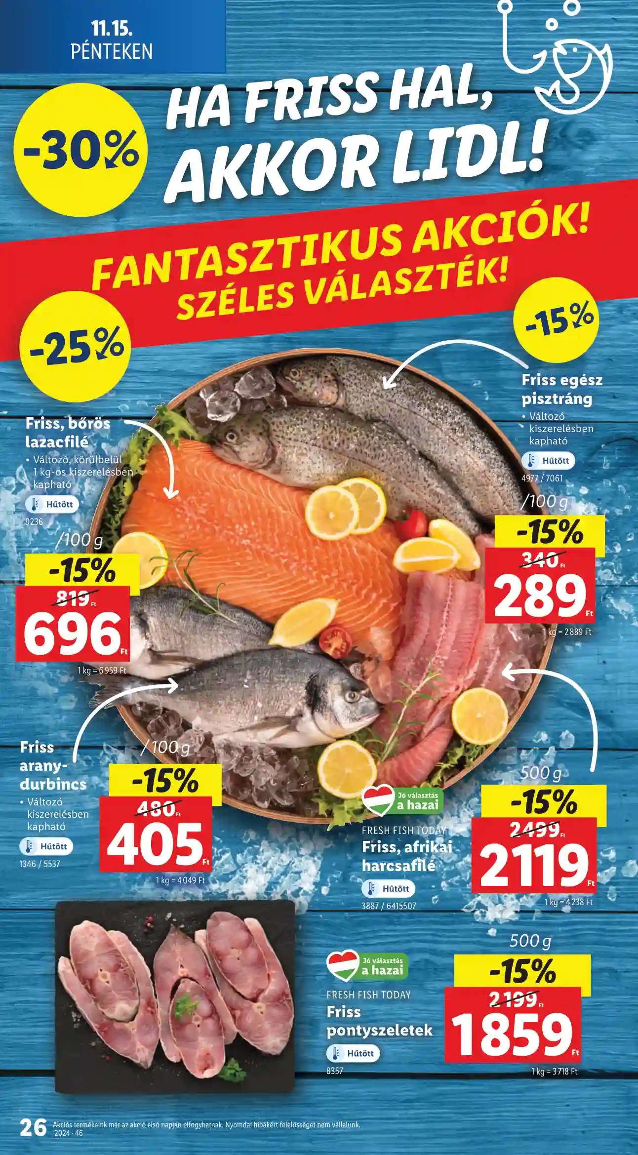 Lidl akciós újság 46. hét (Érvényes 11.14-től) (19 oldal)