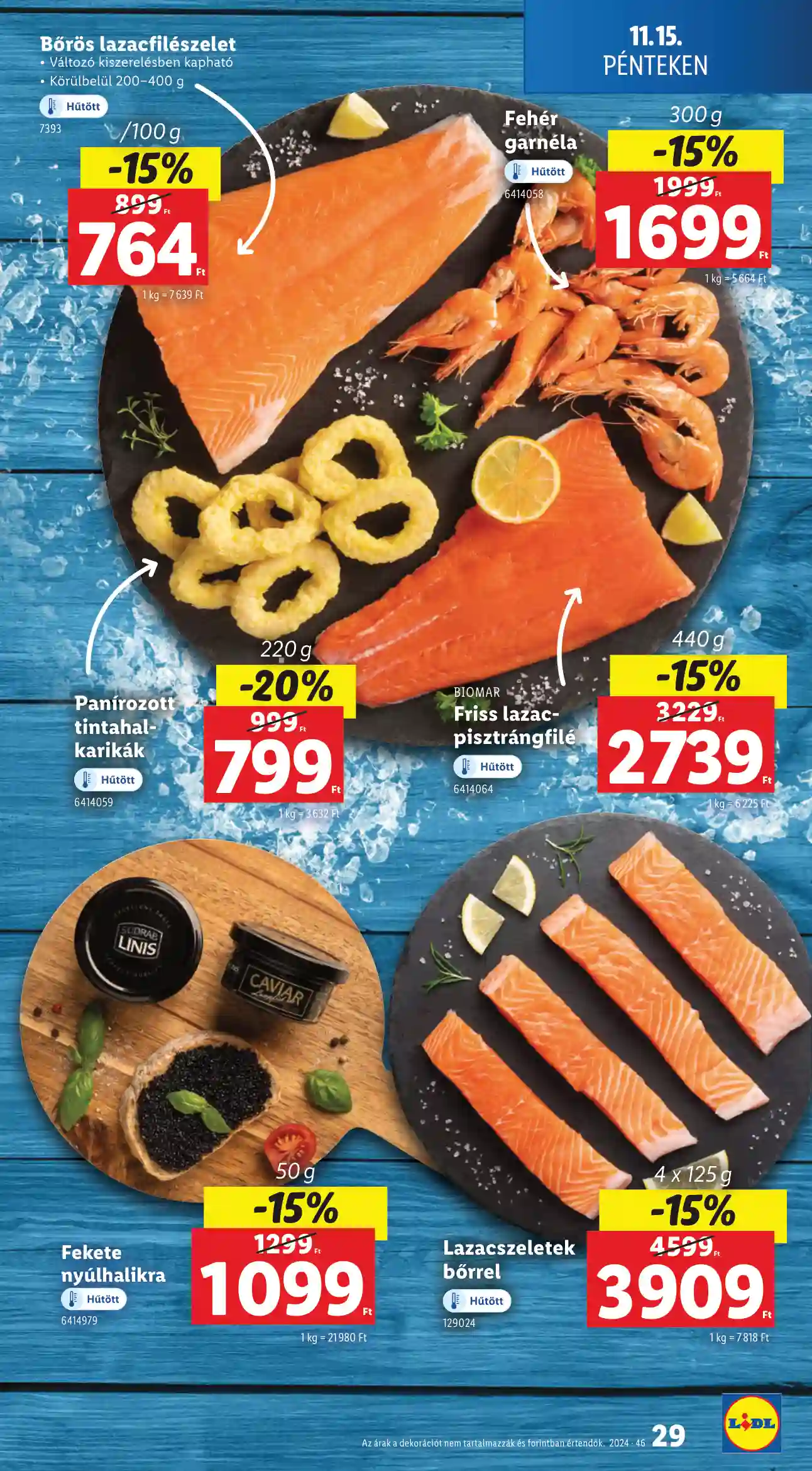 Lidl akciós újság 46. hét (Érvényes 11.14-től) (22 oldal)