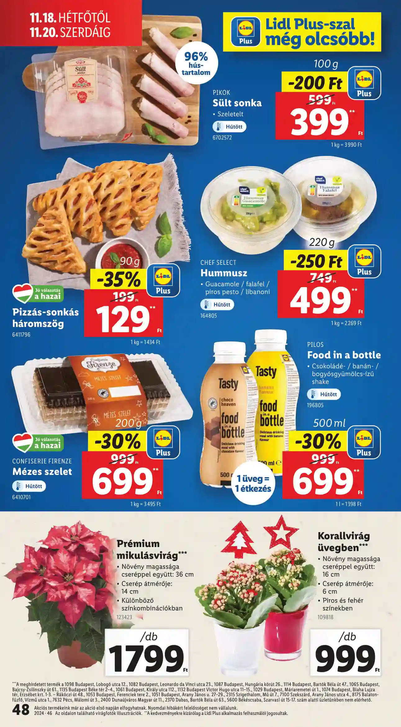 Lidl akciós újság 46. hét (Érvényes 11.14-től) (43 oldal)