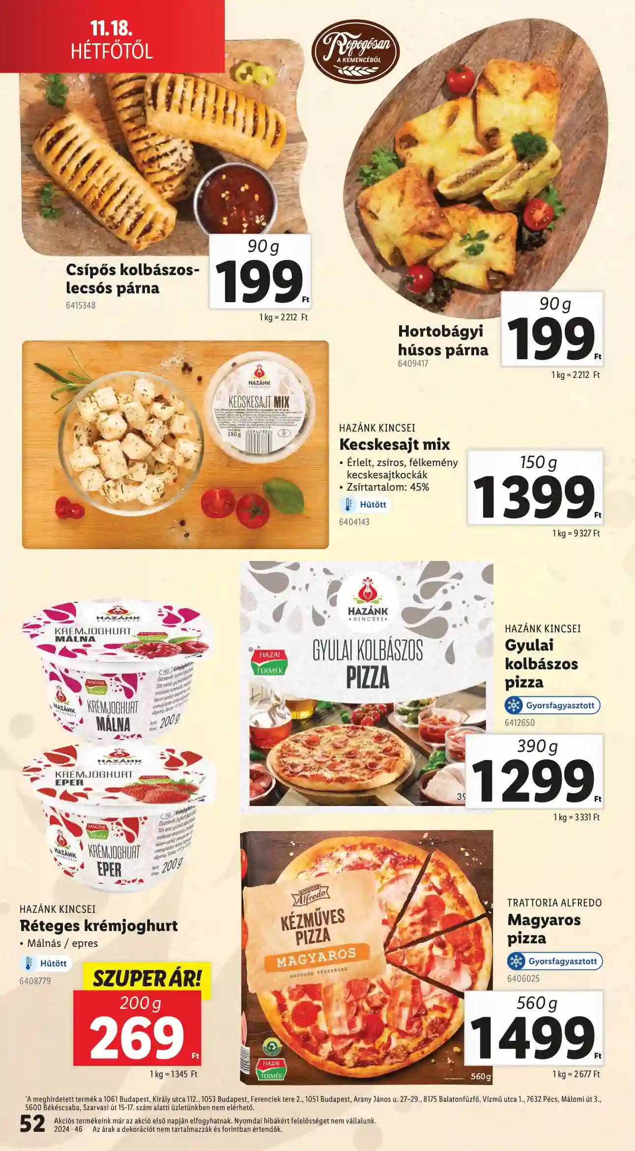 Lidl akciós újság 46. hét (Érvényes 11.14-től) (48 oldal)