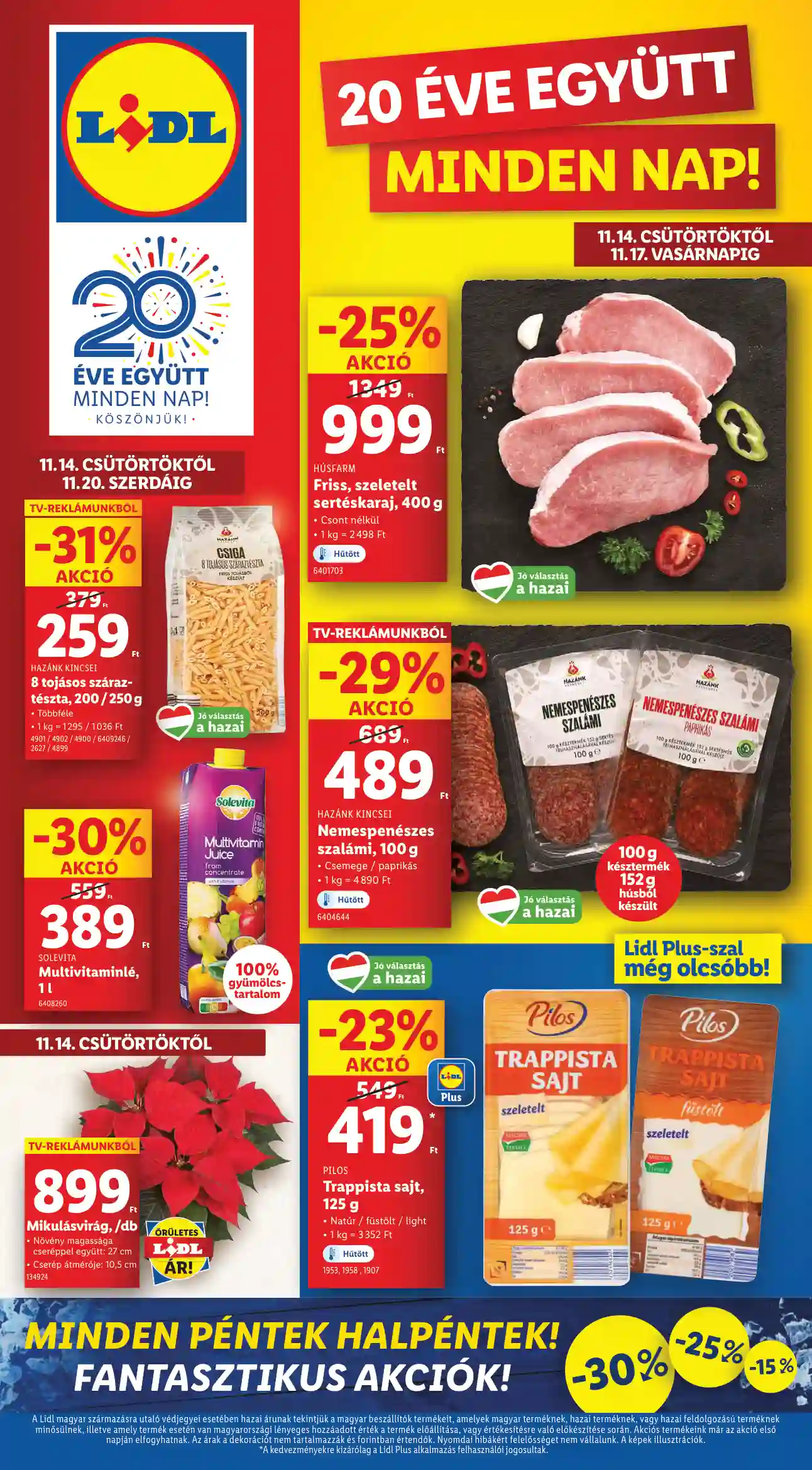 LIDL Érvényes 11.14-től 46.hét
