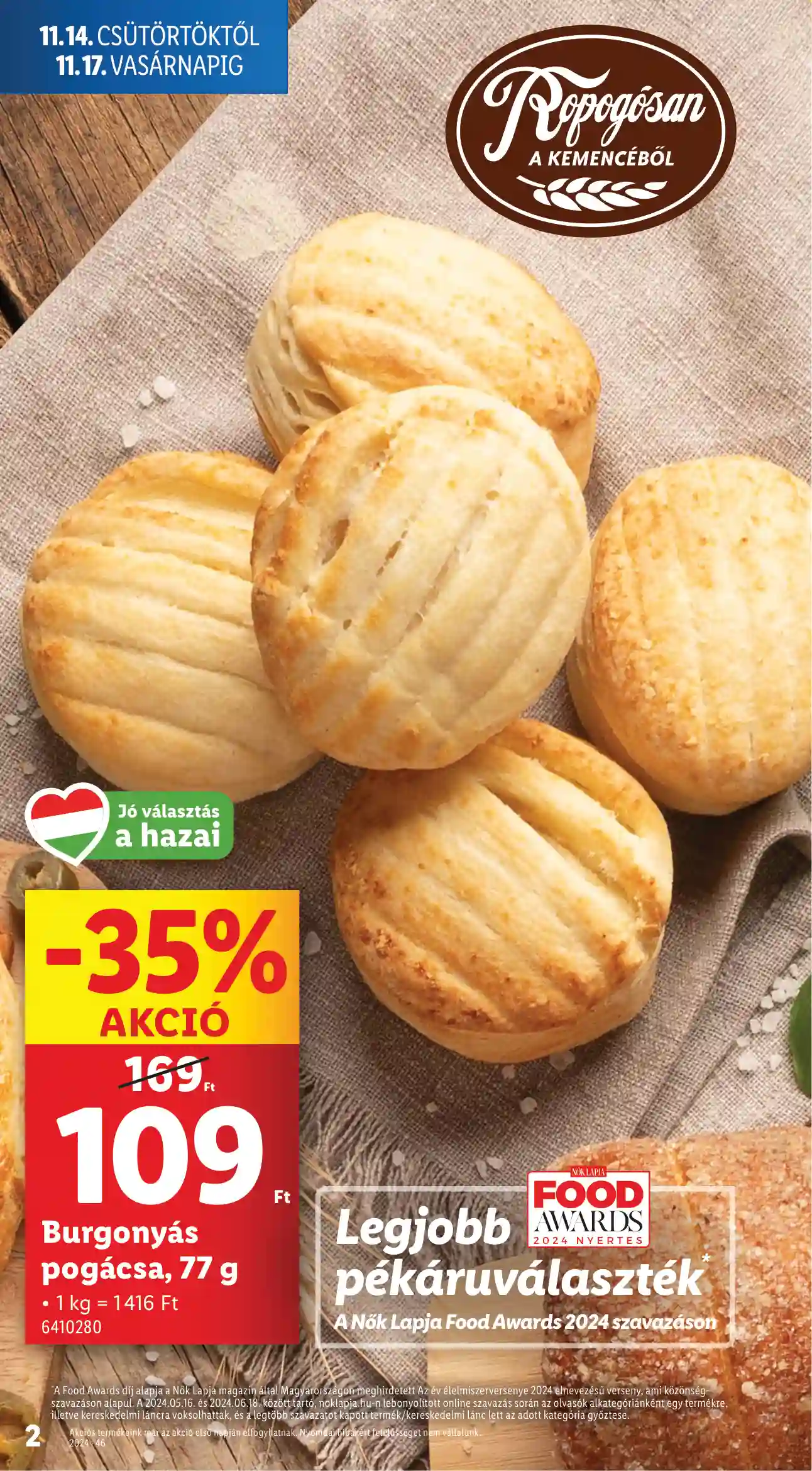 Lidl akciós újság 46. hét (Érvényes 11.14-től) (2 oldal)