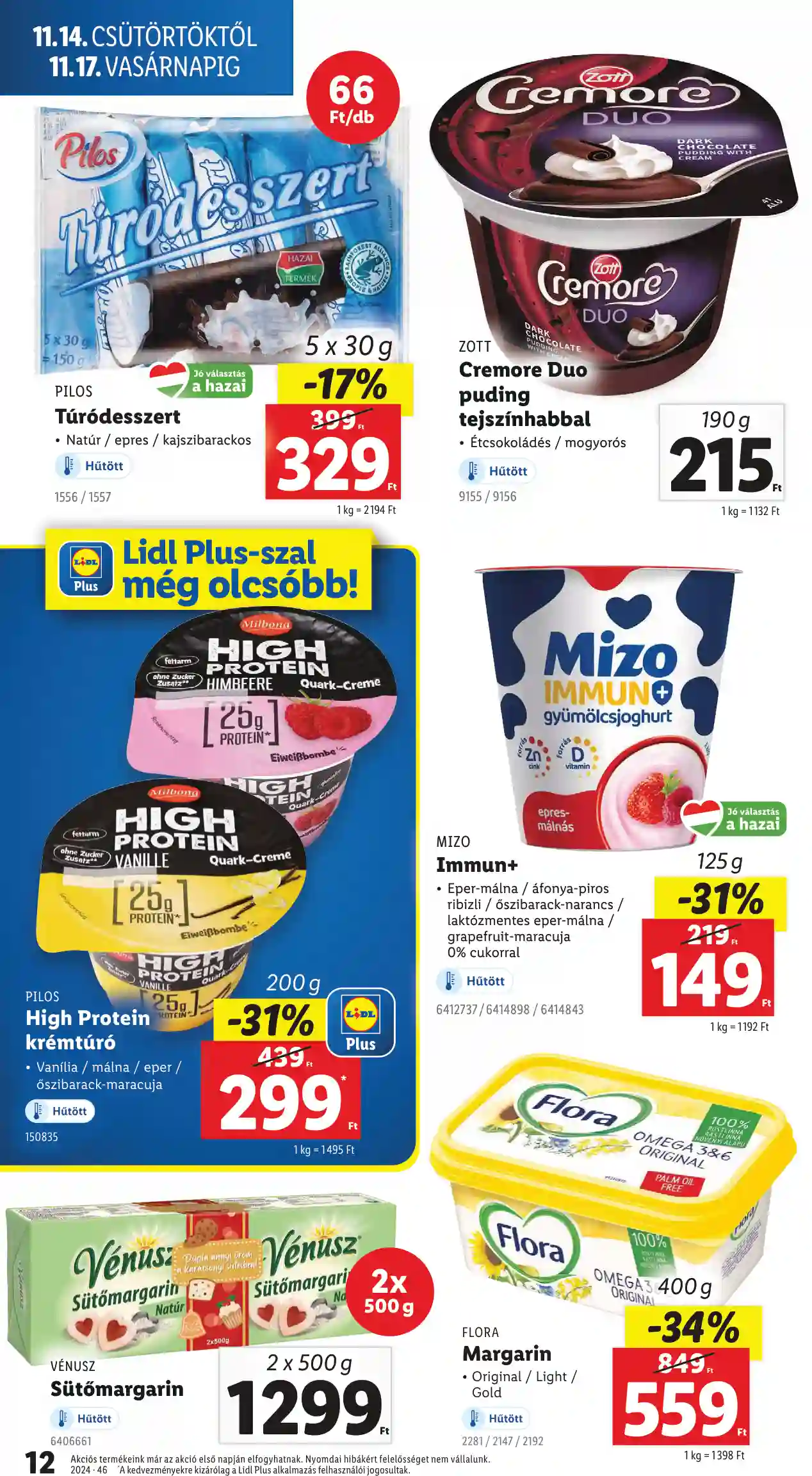 Lidl akciós újság 46. hét (Érvényes 11.14-től) (4 oldal)