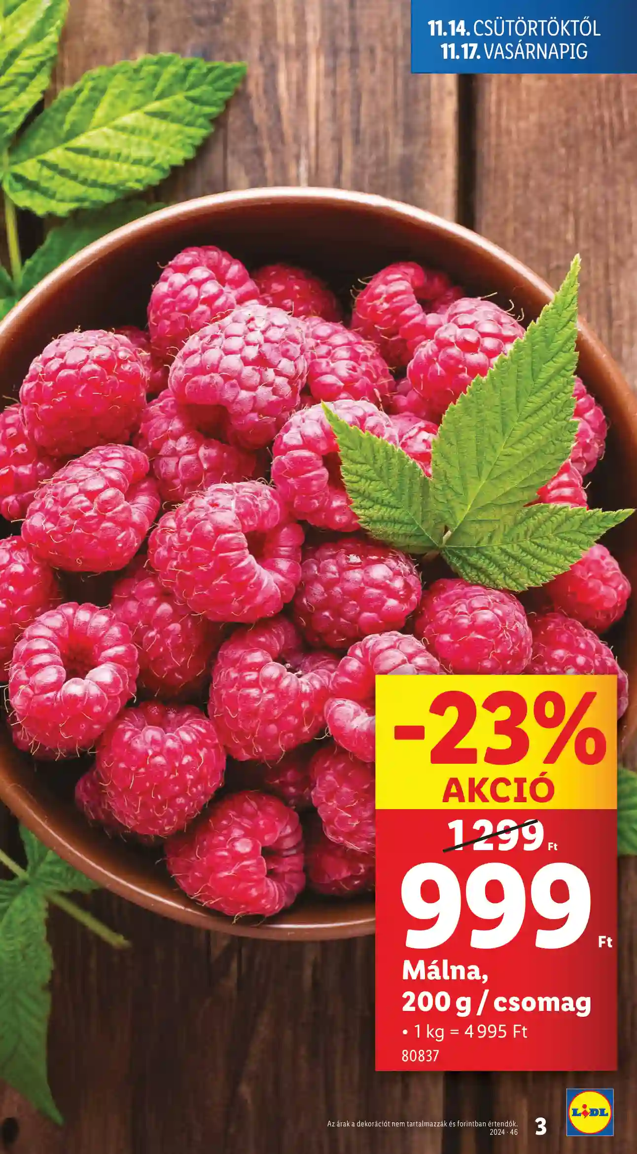 Lidl akciós újság 46. hét (Érvényes 11.14-től) (13 oldal)