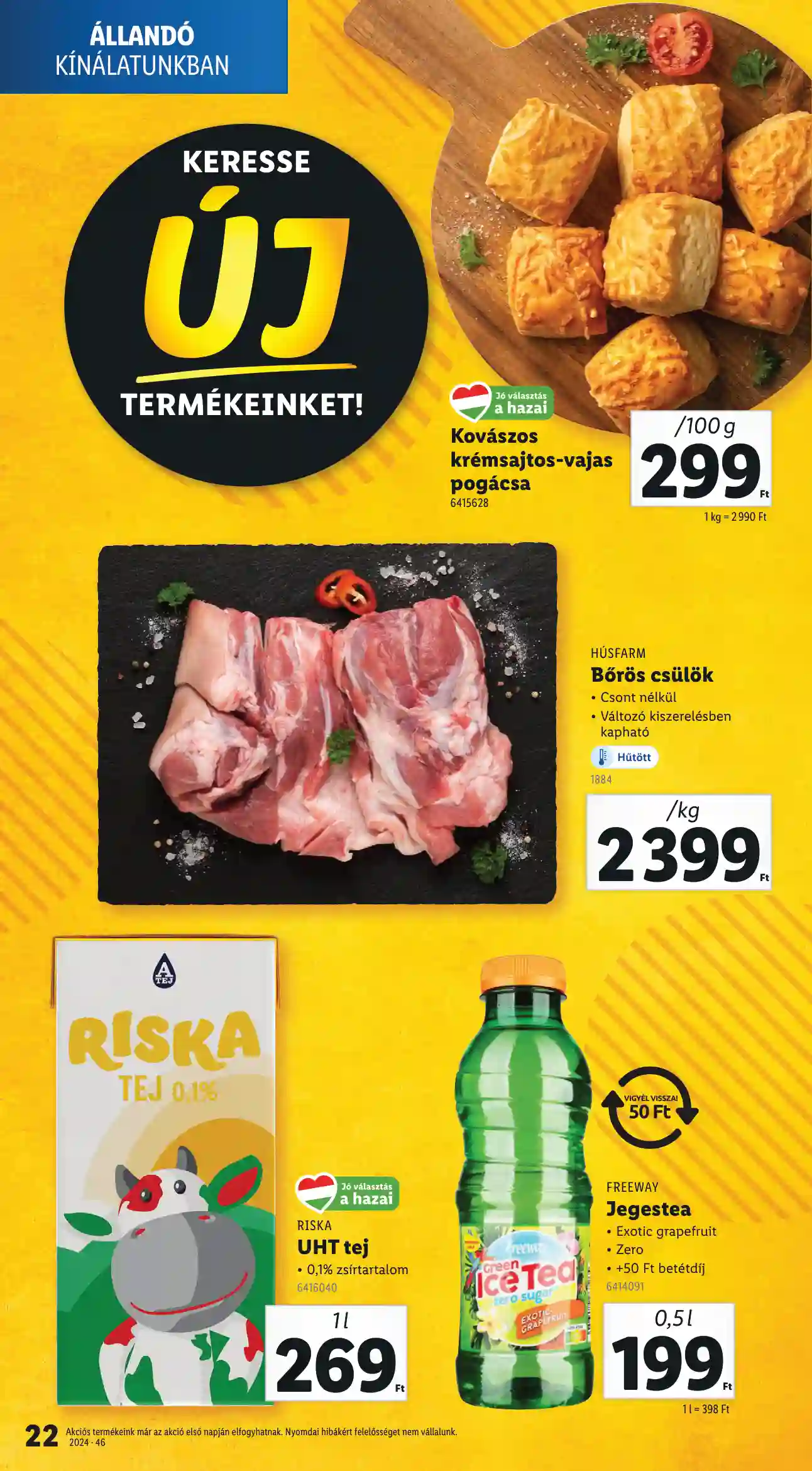 Lidl akciós újság 46. hét (Érvényes 11.14-től) (15 oldal)