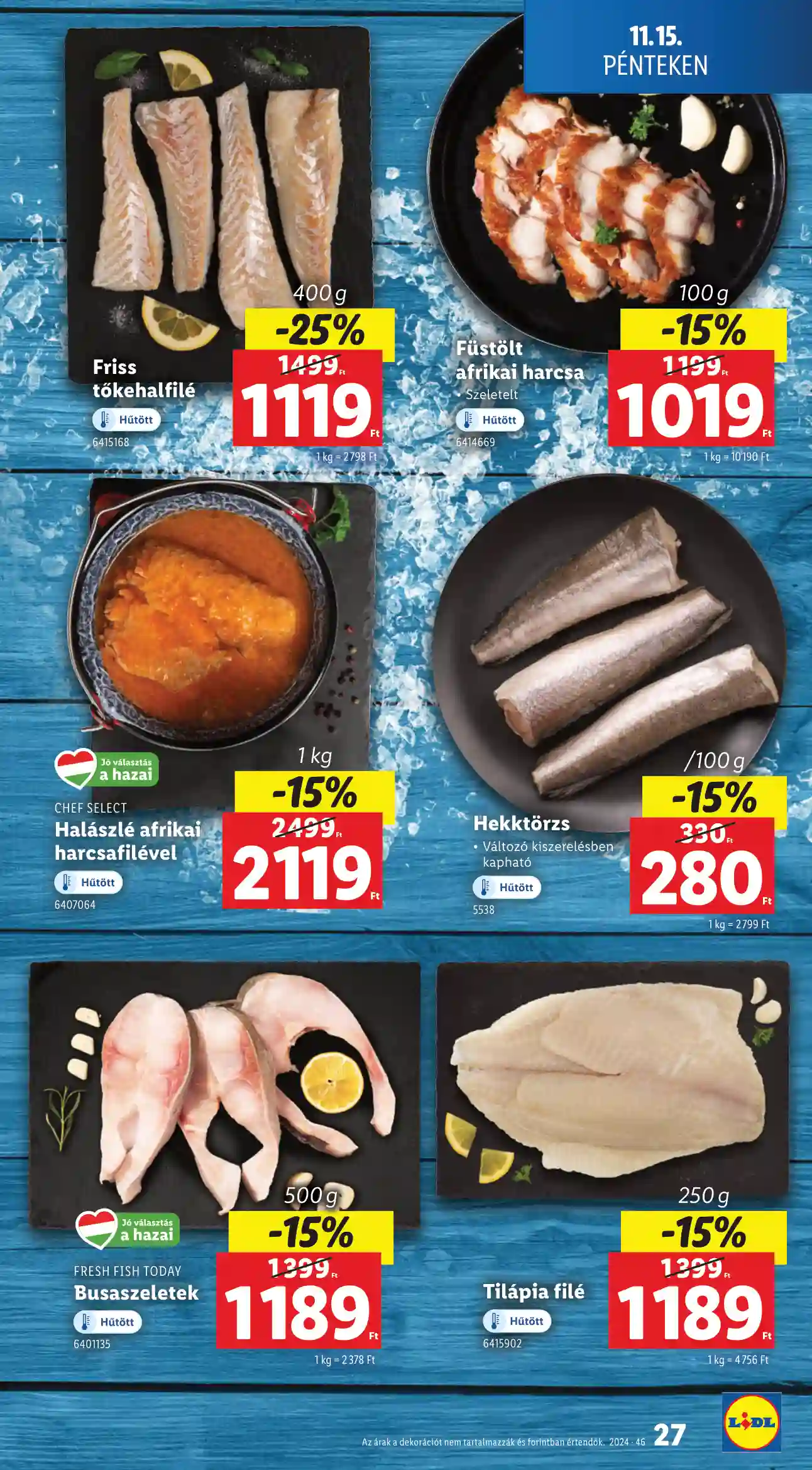 Lidl akciós újság 46. hét (Érvényes 11.14-től) (20 oldal)