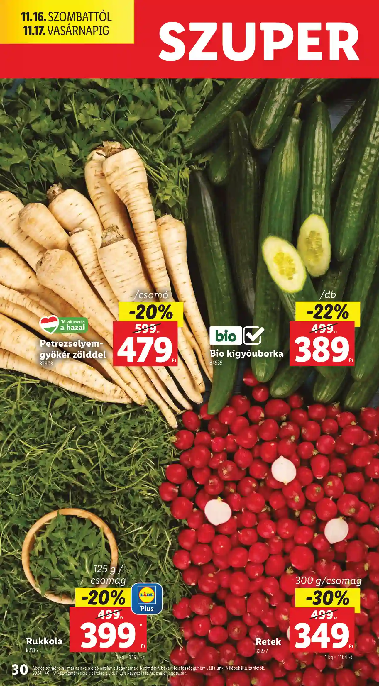 Lidl akciós újság 46. hét (Érvényes 11.14-től) (23 oldal)
