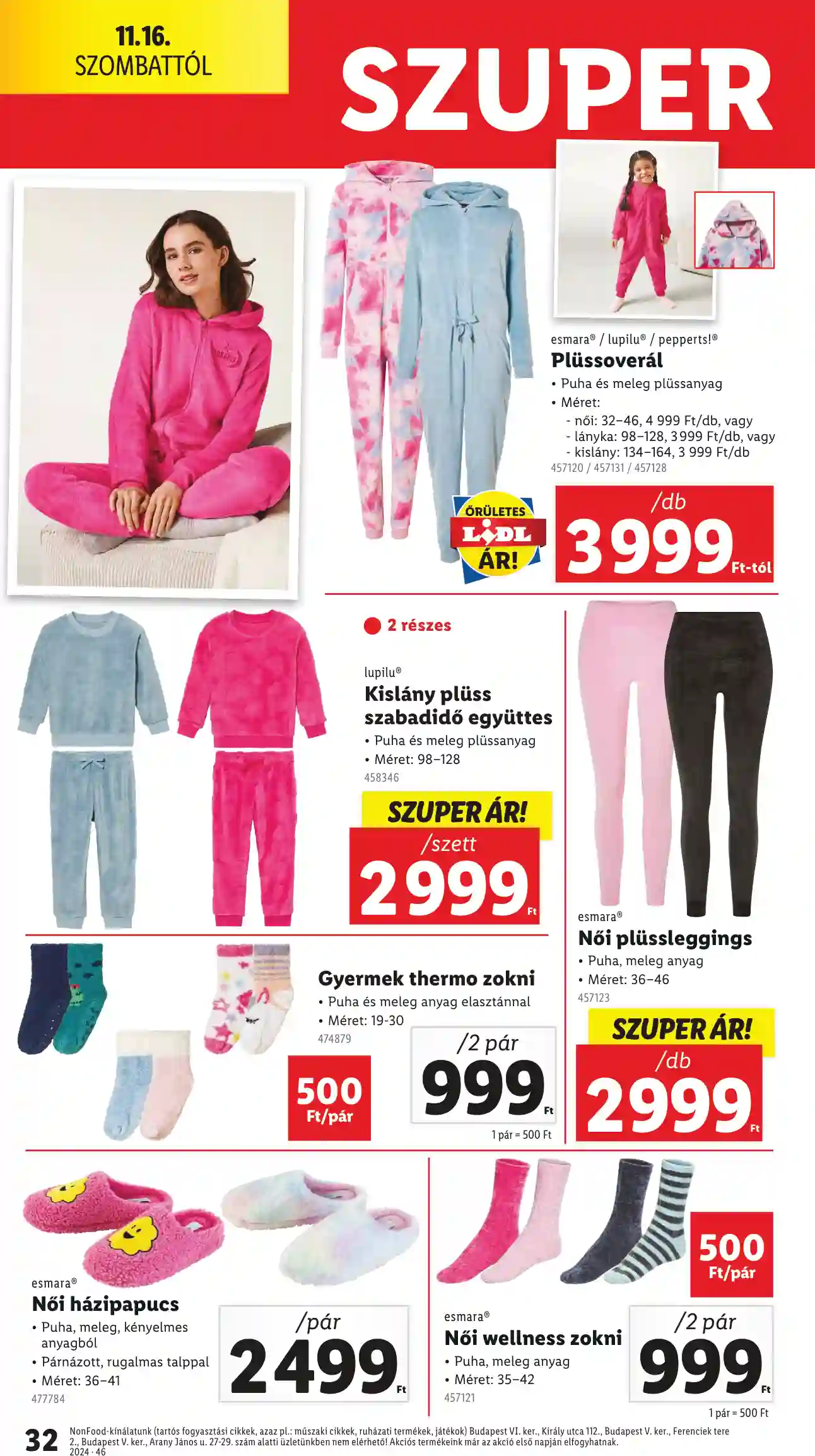Lidl akciós újság 46. hét (Érvényes 11.14-től) (26 oldal)
