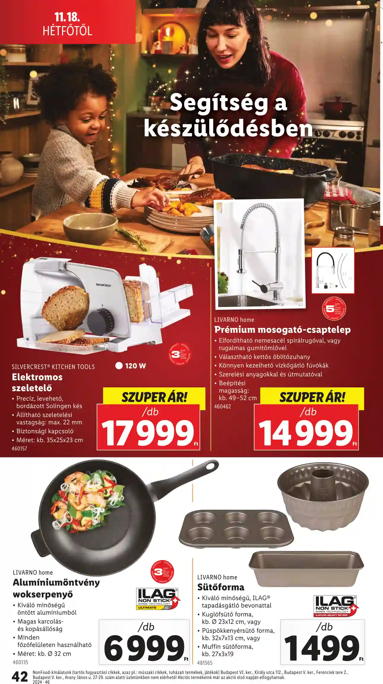 Lidl akciós újság 46. hét (Érvényes 11.14-től) (37 oldal)
