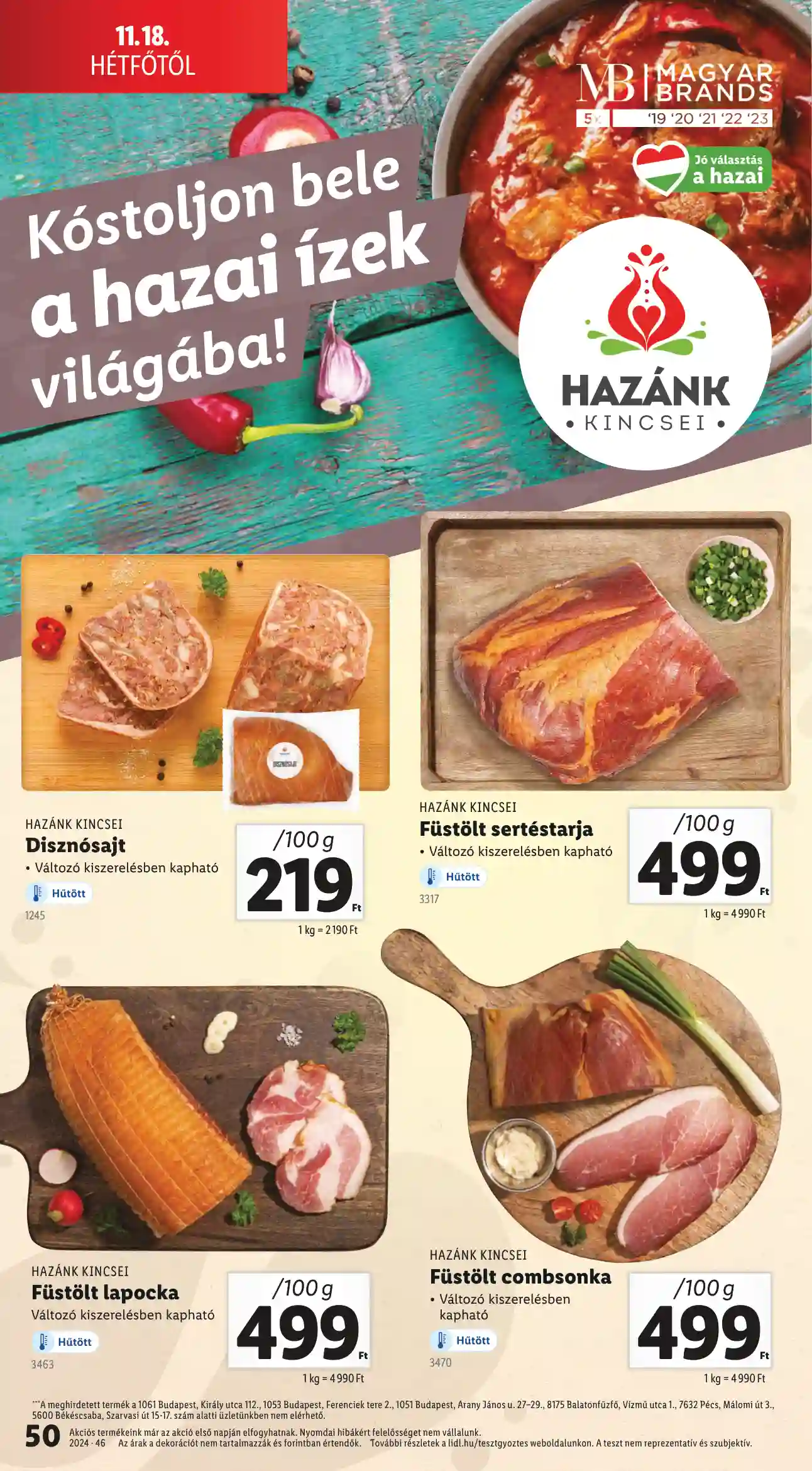 Lidl akciós újság 46. hét (Érvényes 11.14-től) (45 oldal)