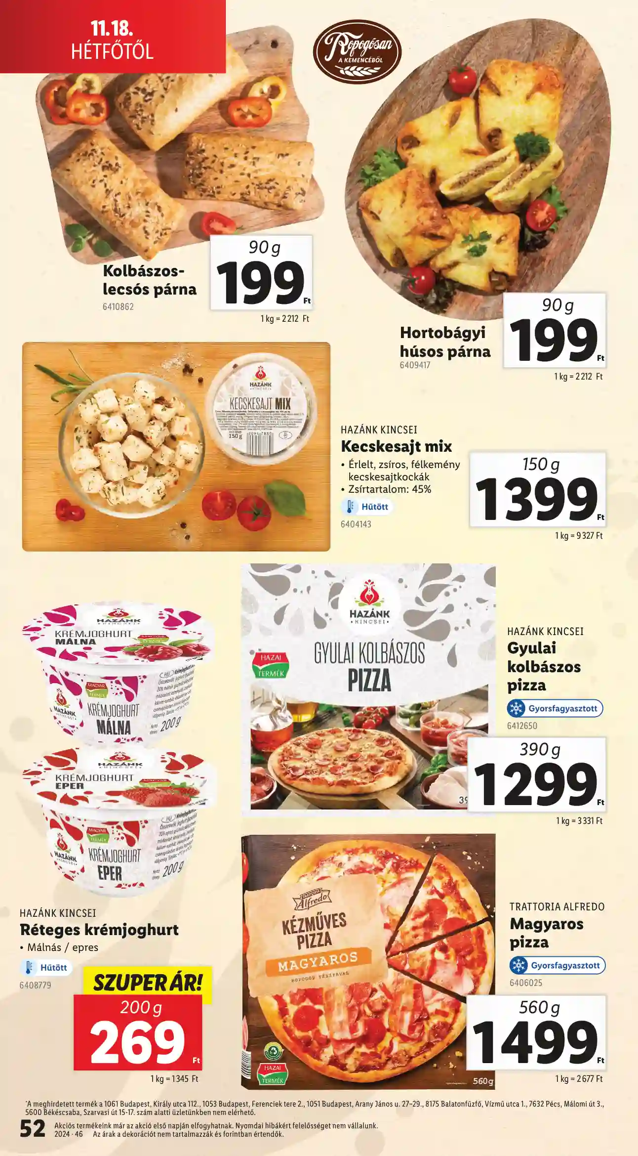 Lidl akciós újság 46. hét (Érvényes 11.14-től) (48 oldal)