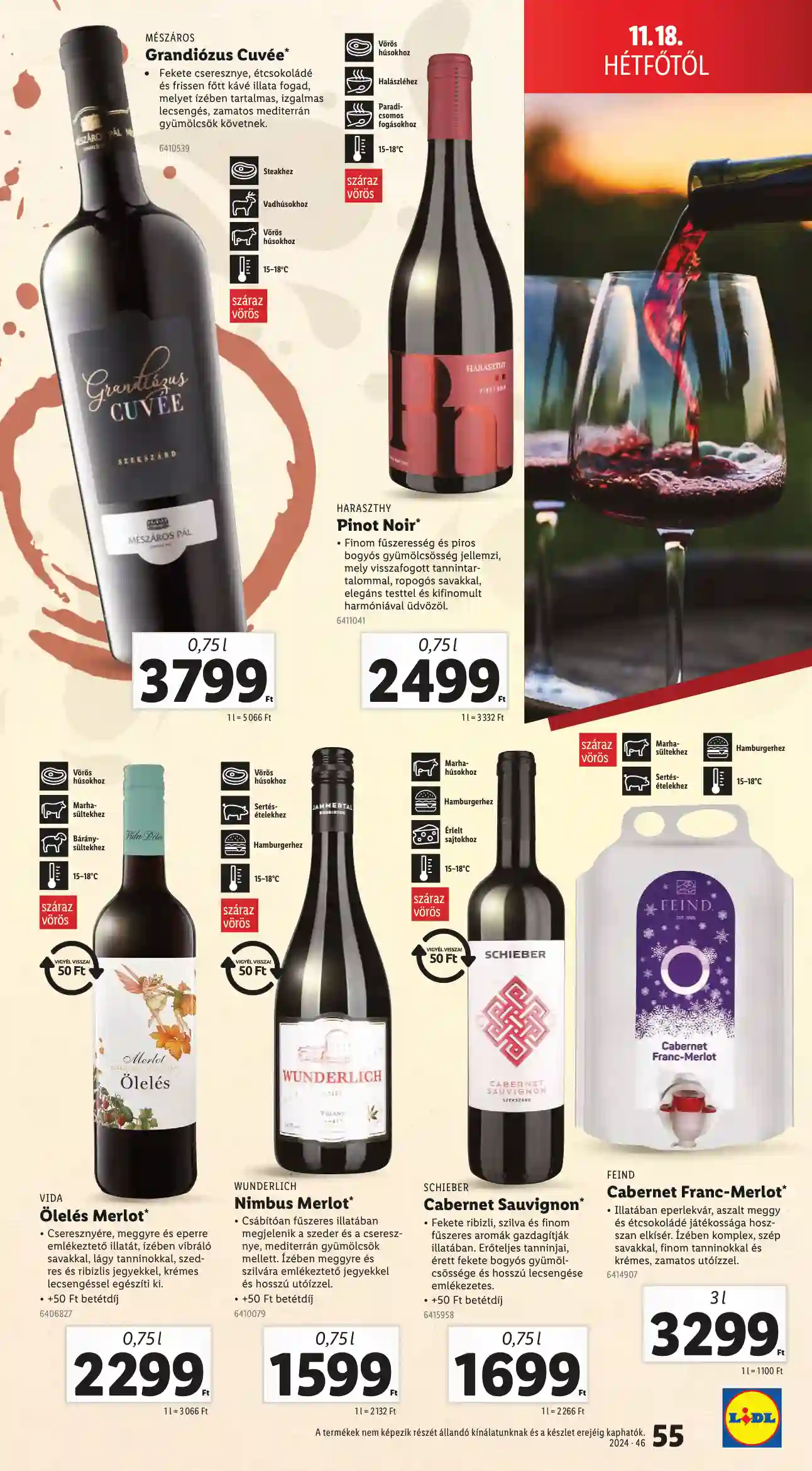 Lidl akciós újság 46. hét (Érvényes 11.14-től) (51 oldal)