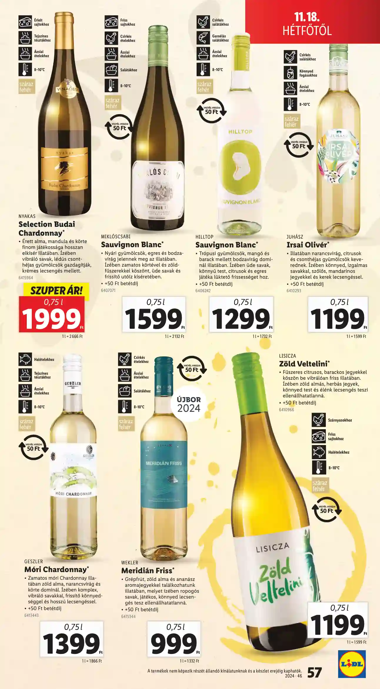 Lidl akciós újság 46. hét (Érvényes 11.14-től) (53 oldal)