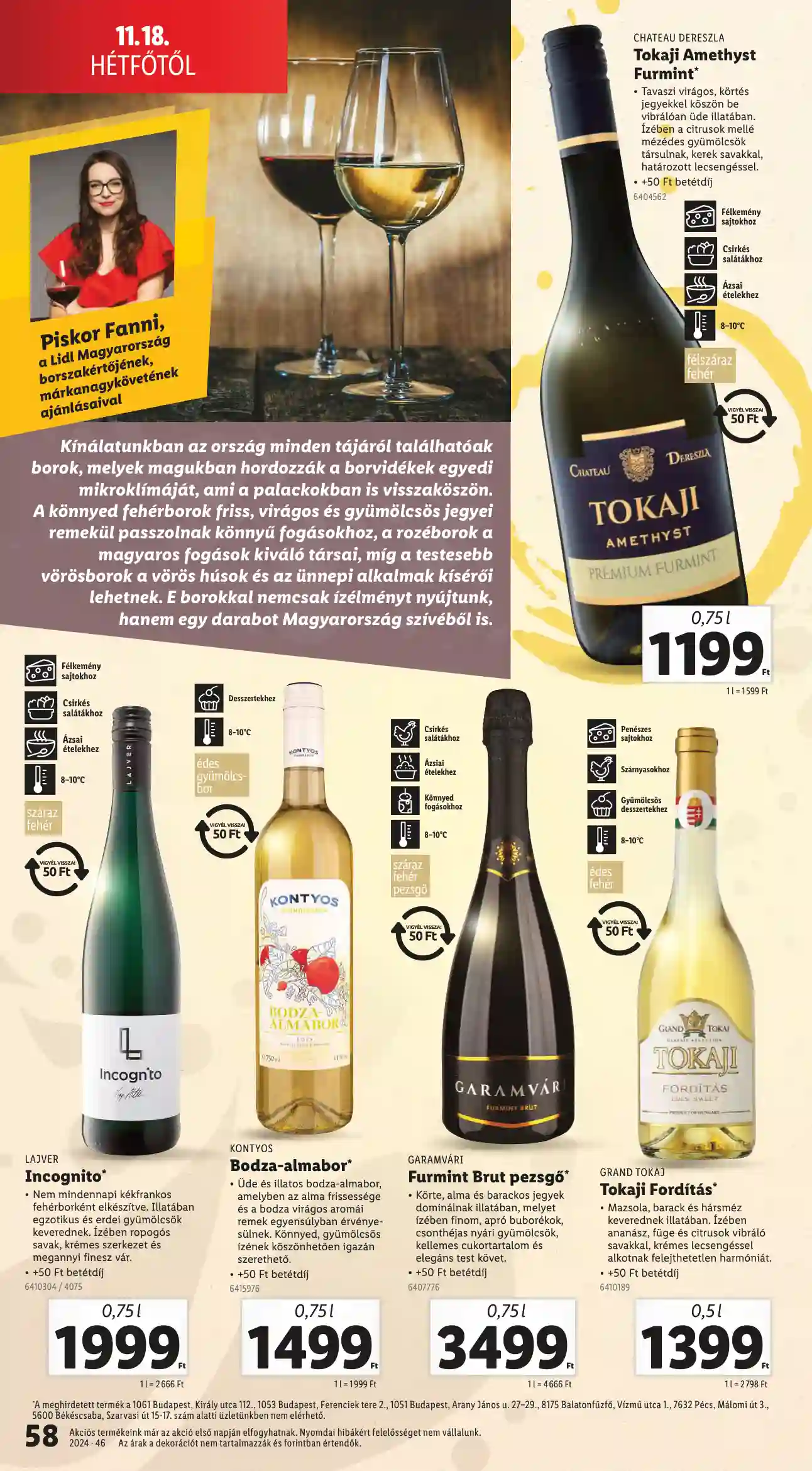 Lidl akciós újság 46. hét (Érvényes 11.14-től) (54 oldal)