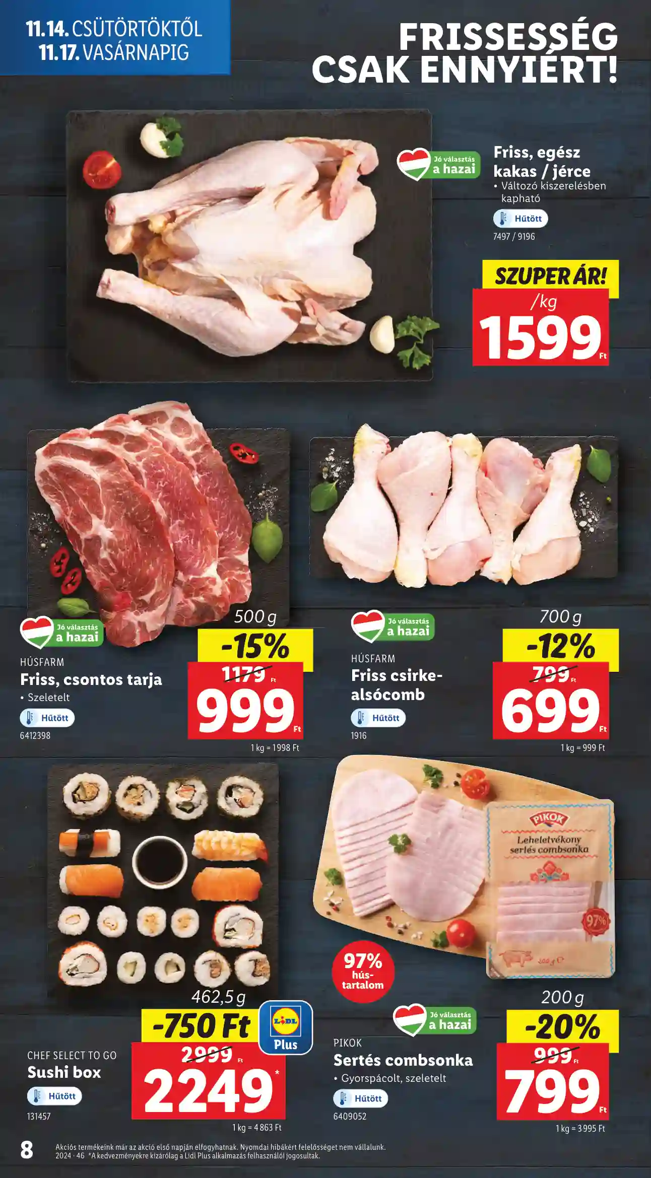 Lidl akciós újság 46. hét (Érvényes 11.14-től) (58 oldal)