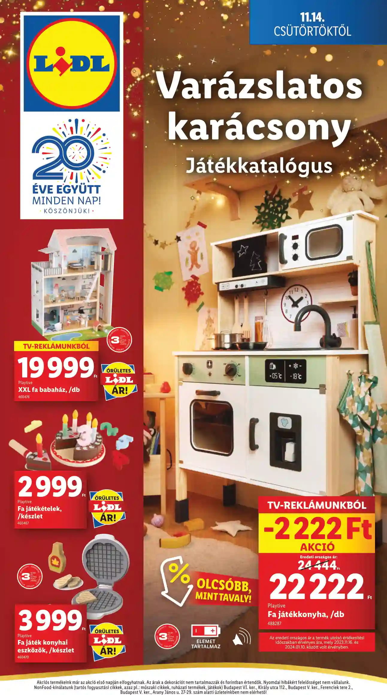 LIDL Érvényes 11.14-től 46.hét