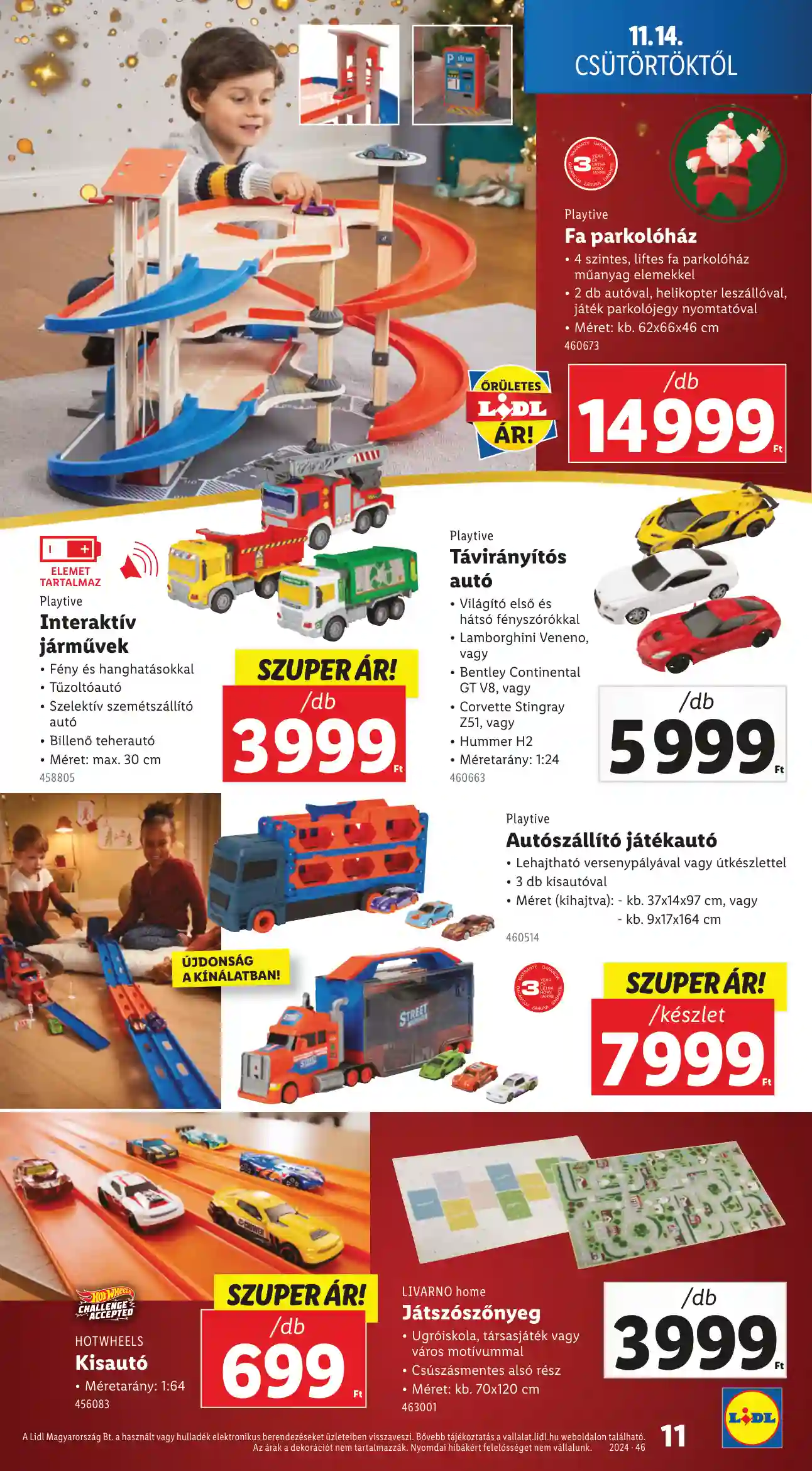 Lidl akciós újság 46. hét (Érvényes 11.14-től) (3 oldal)