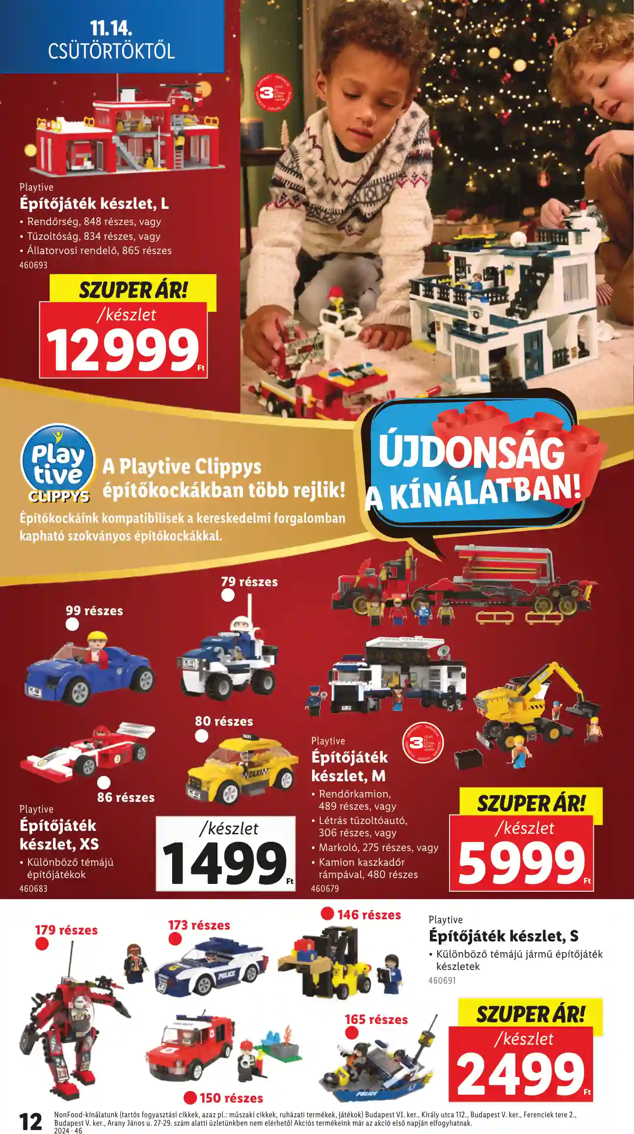 Lidl akciós újság 46. hét (Érvényes 11.14-től) (4 oldal)