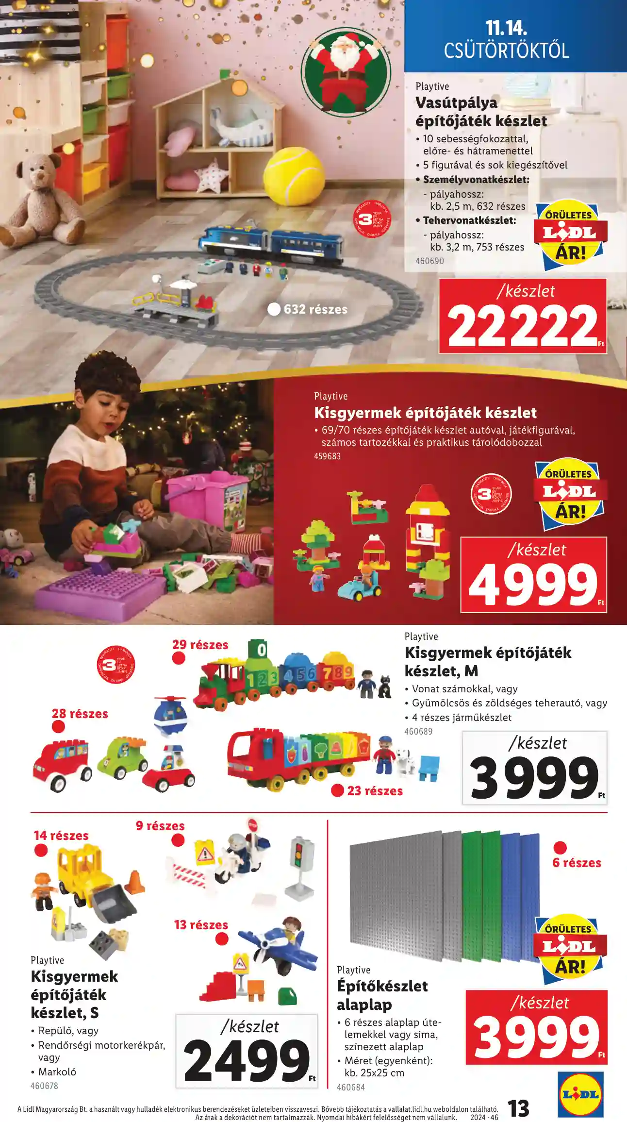 Lidl akciós újság 46. hét (Érvényes 11.14-től) (5 oldal)