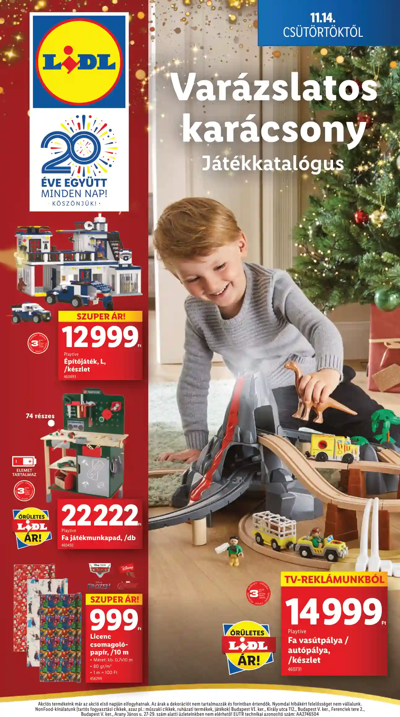 Lidl akciós újság 46. hét (Érvényes 11.14-től) (8 oldal)