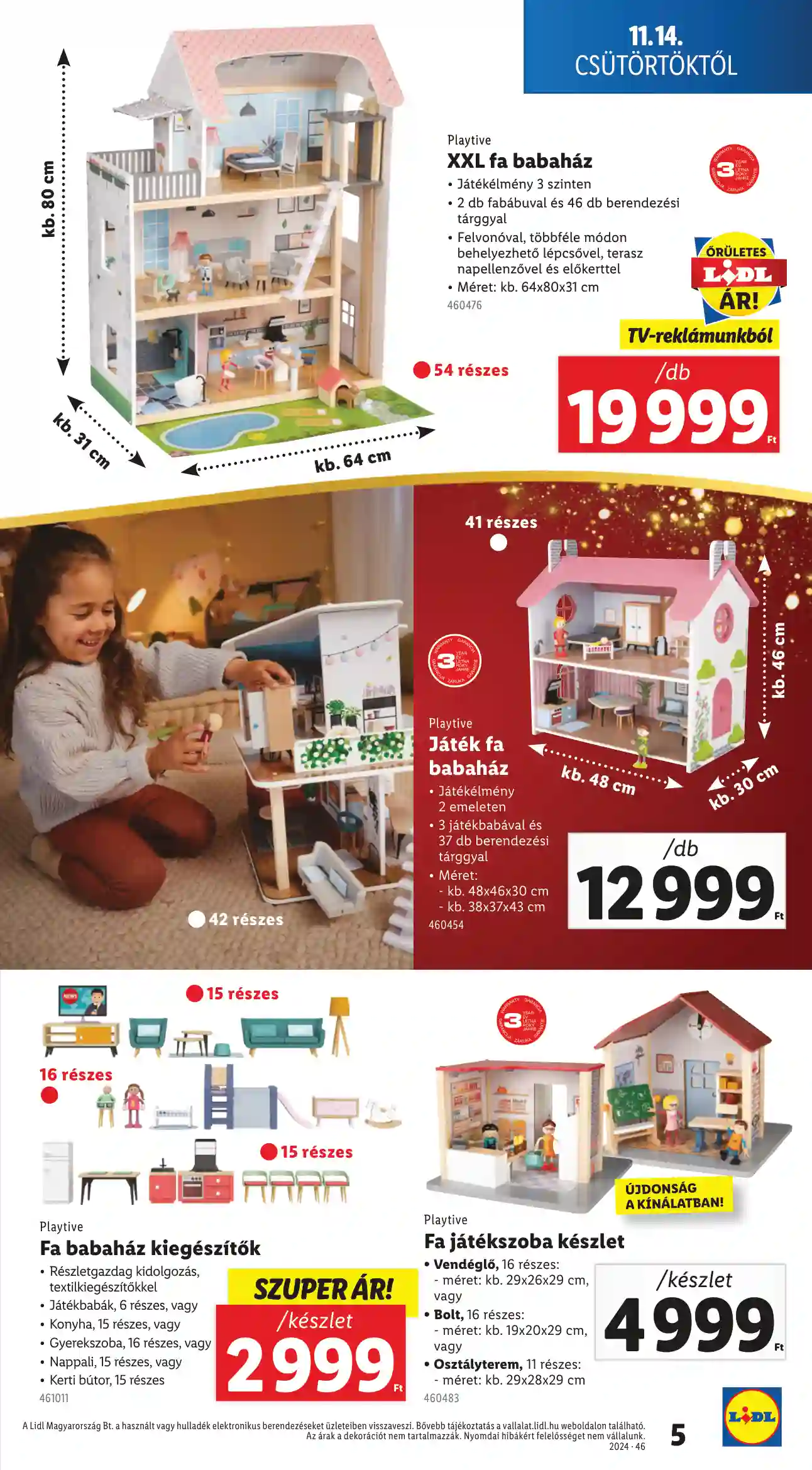 Lidl akciós újság 46. hét (Érvényes 11.14-től) (11 oldal)