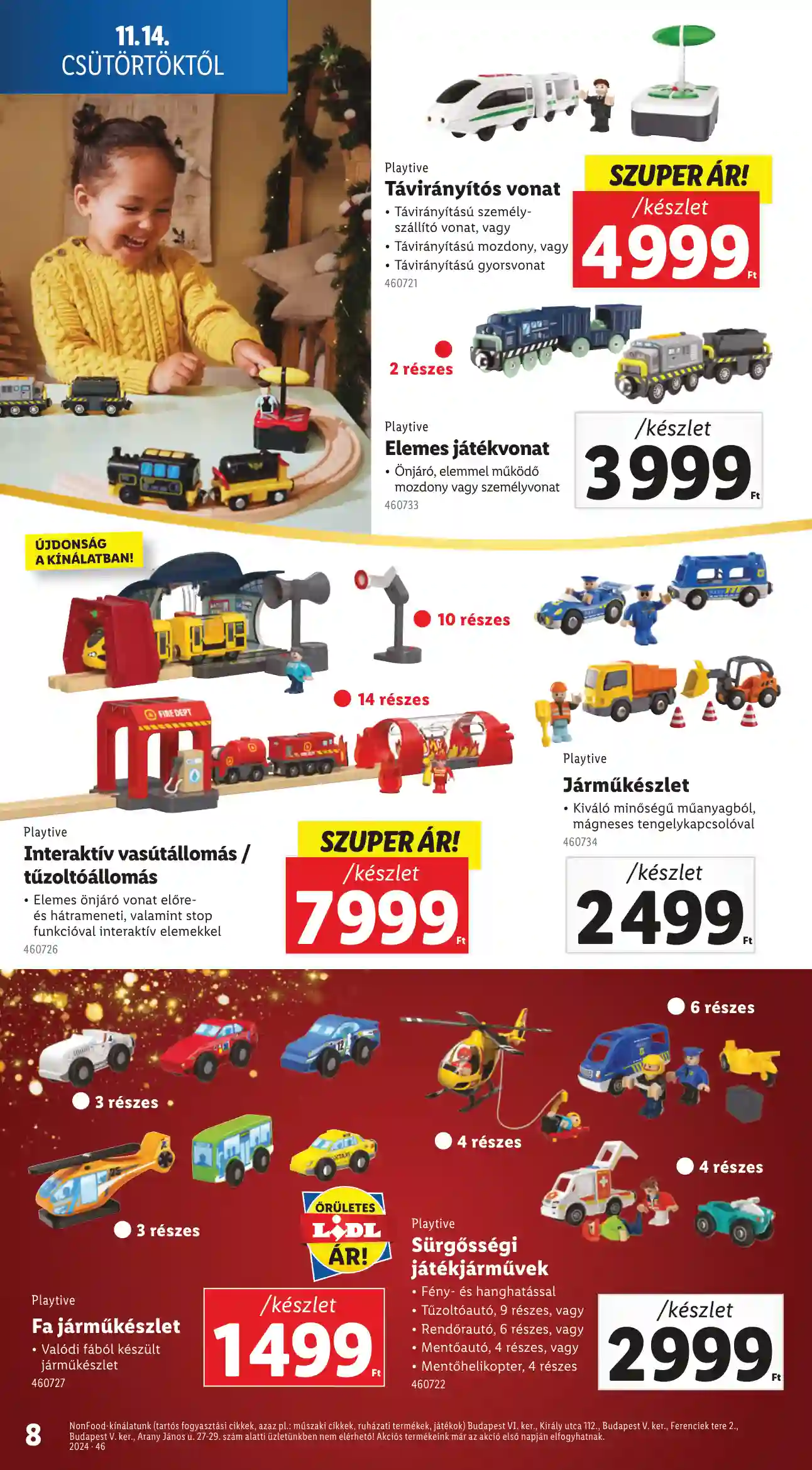 Lidl akciós újság 46. hét (Érvényes 11.14-től) (14 oldal)