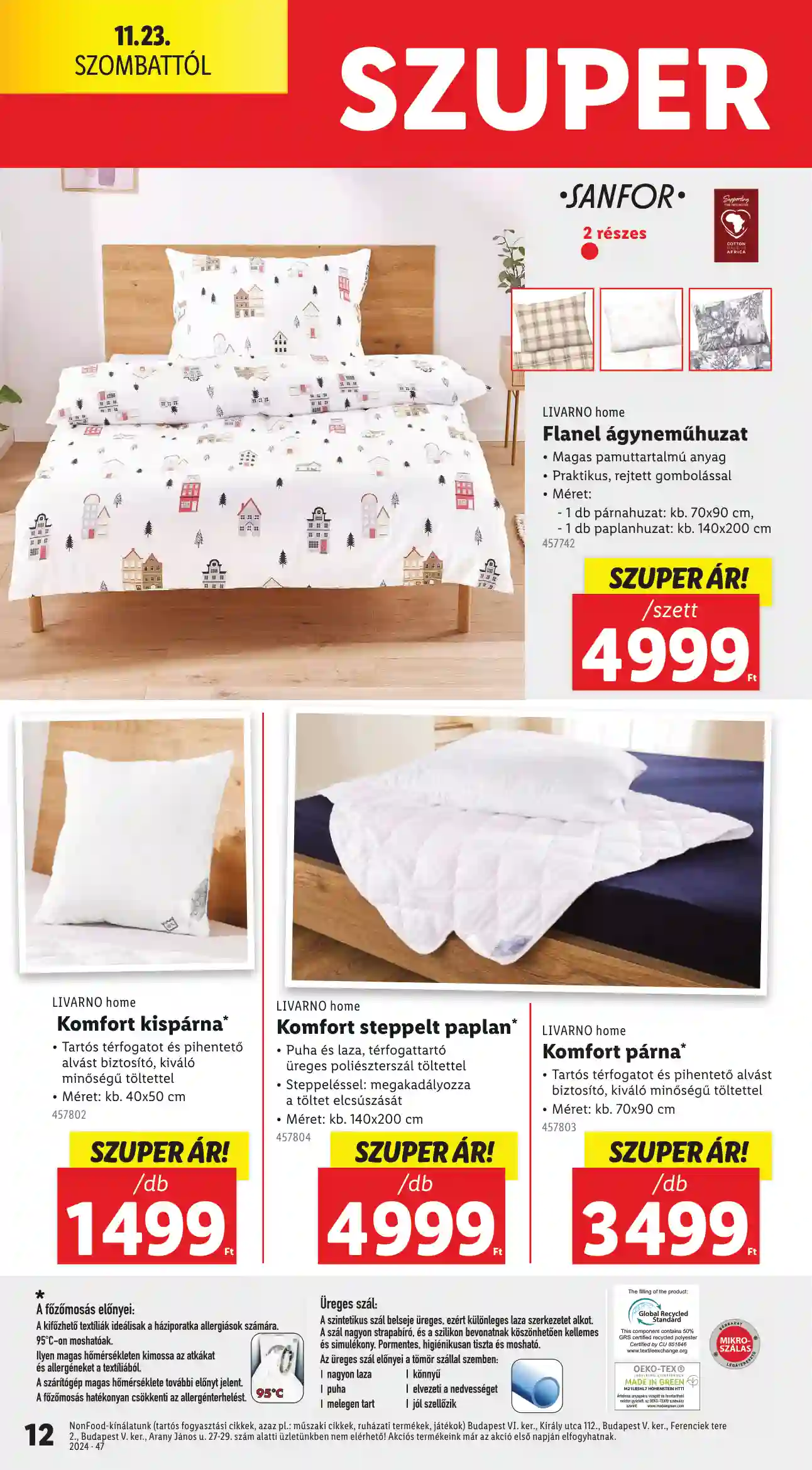 Lidl akciós újság 47. hét (Érvényes 11.21-től) (4 oldal)