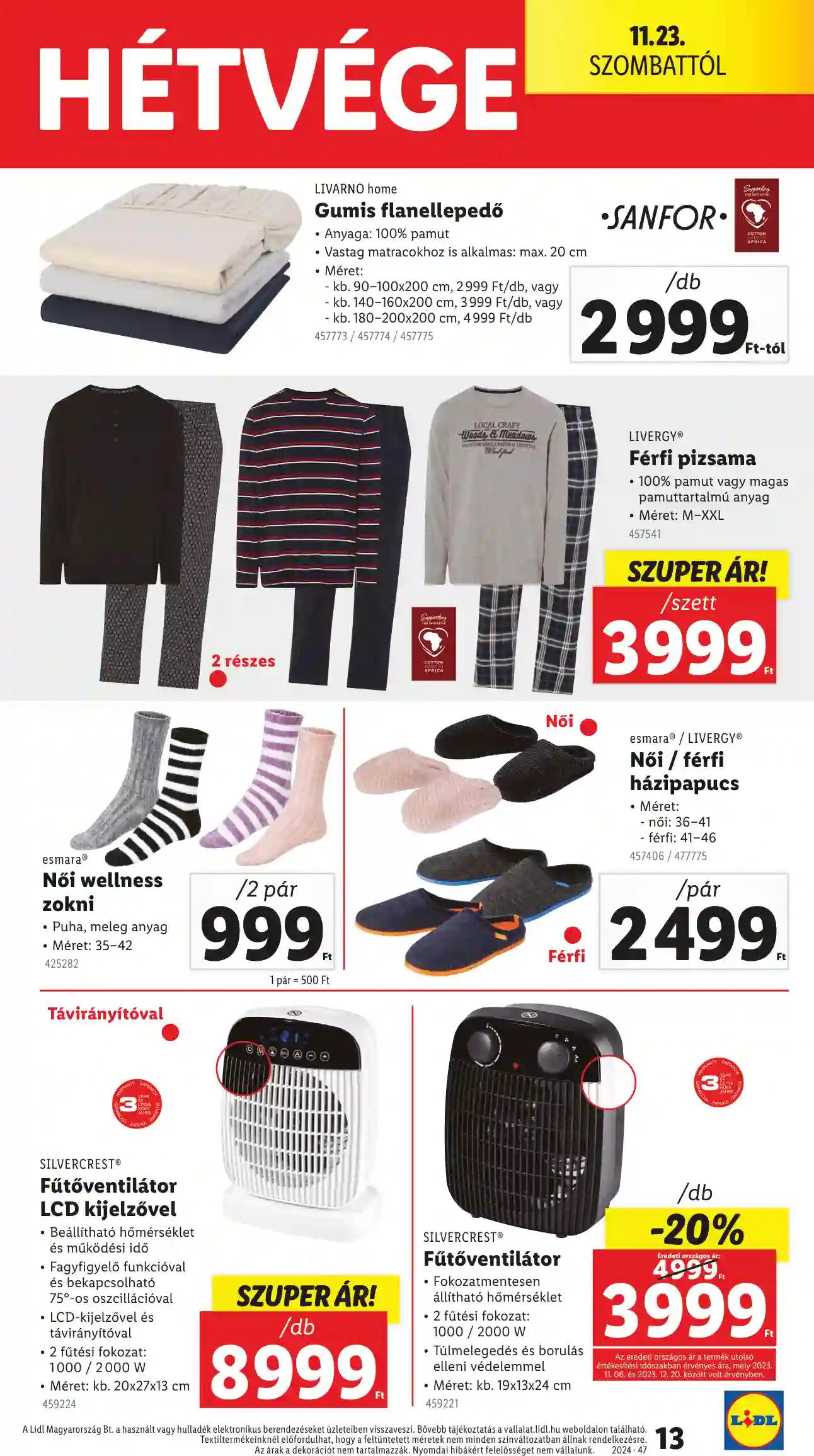 Lidl akciós újság 47. hét (Érvényes 11.21-től) (5 oldal)