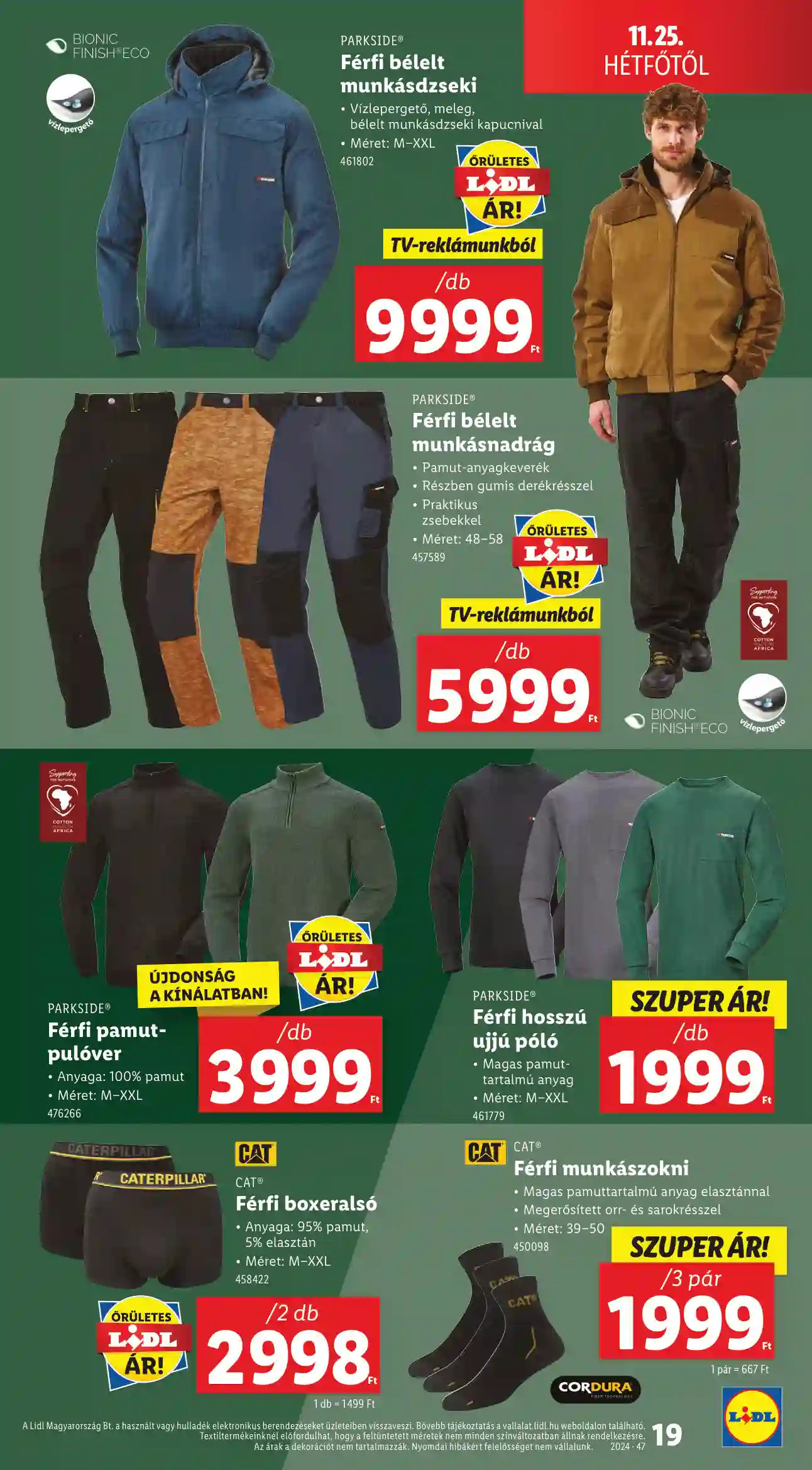 Lidl akciós újság 47. hét (Érvényes 11.21-től) (11 oldal)