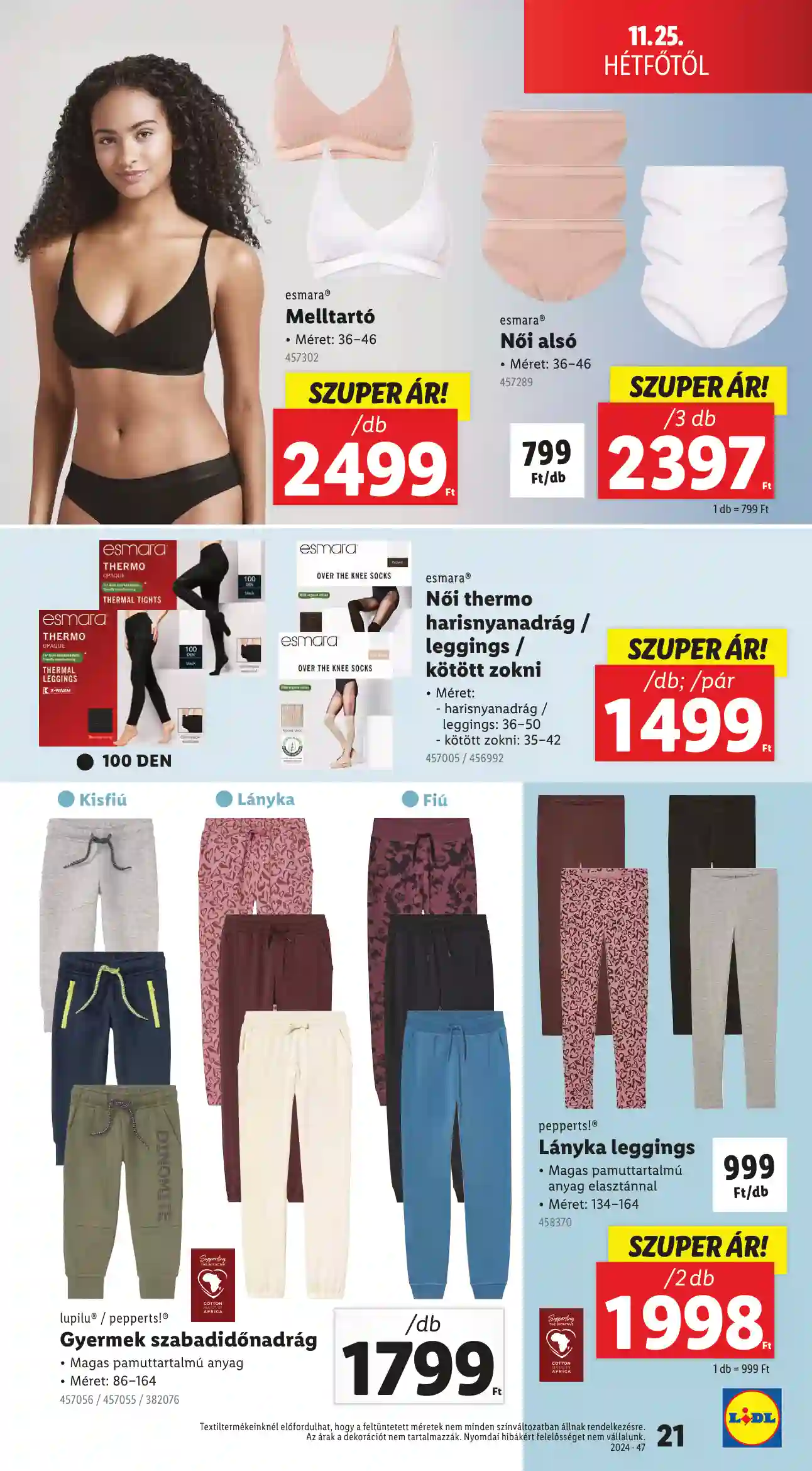 Lidl akciós újság 47. hét (Érvényes 11.21-től) (14 oldal)