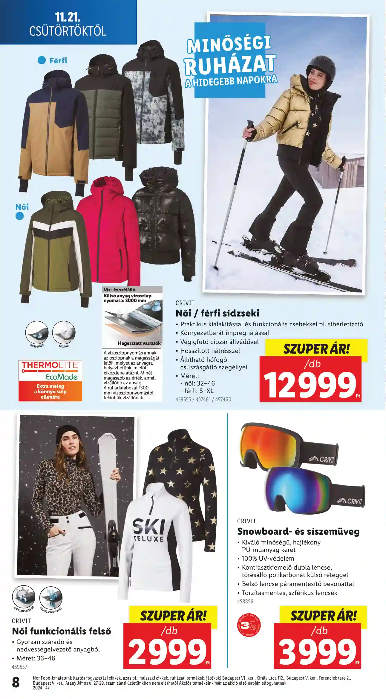 Lidl akciós újság 47. hét (Érvényes 11.21-től) (19 oldal)