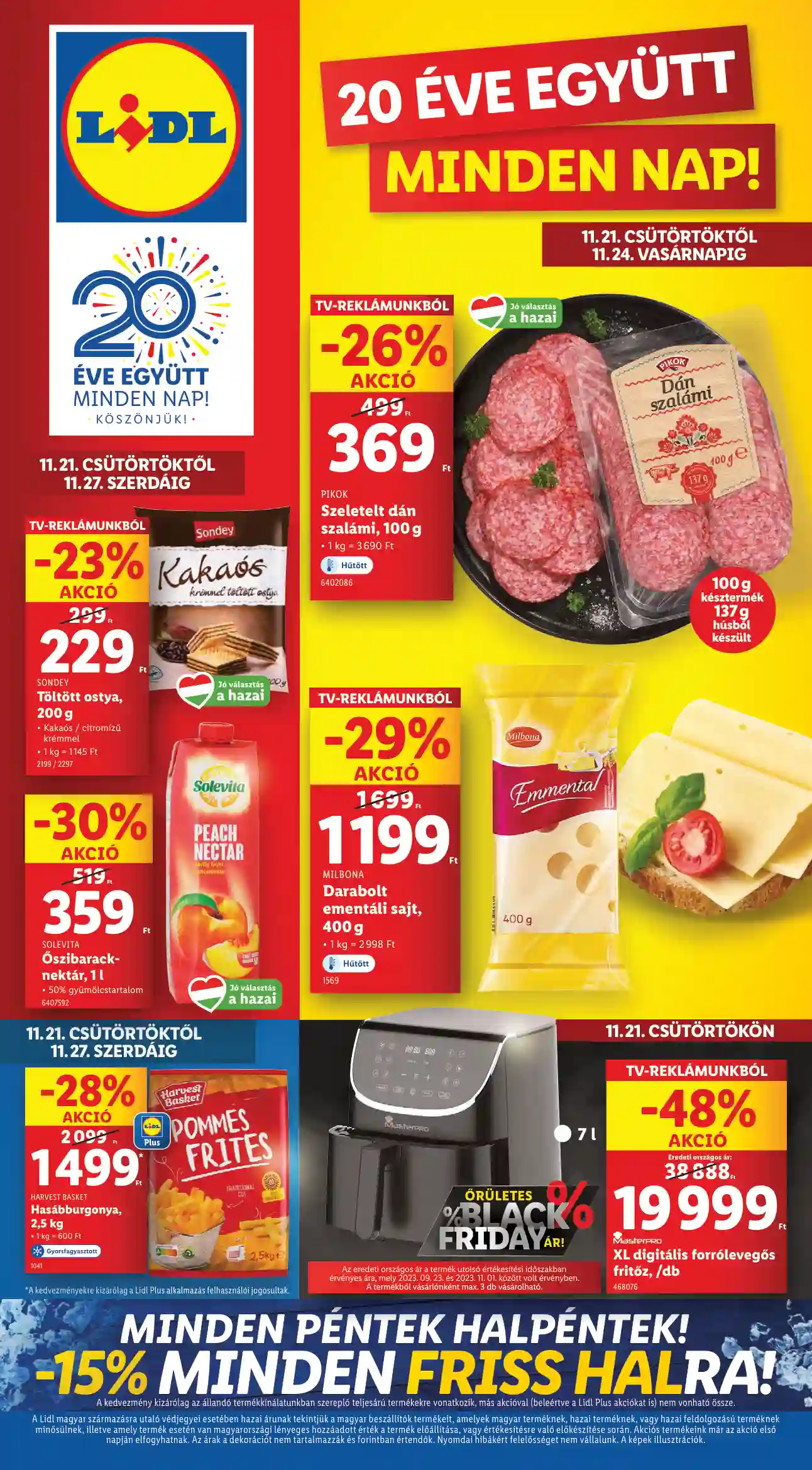 LIDL Érvényes 11.21-től 47.hét